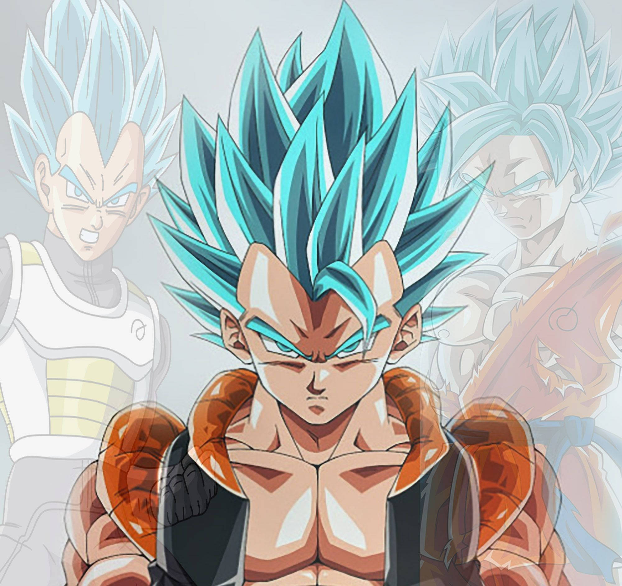 Gogeta, Goku And Vegeta Background