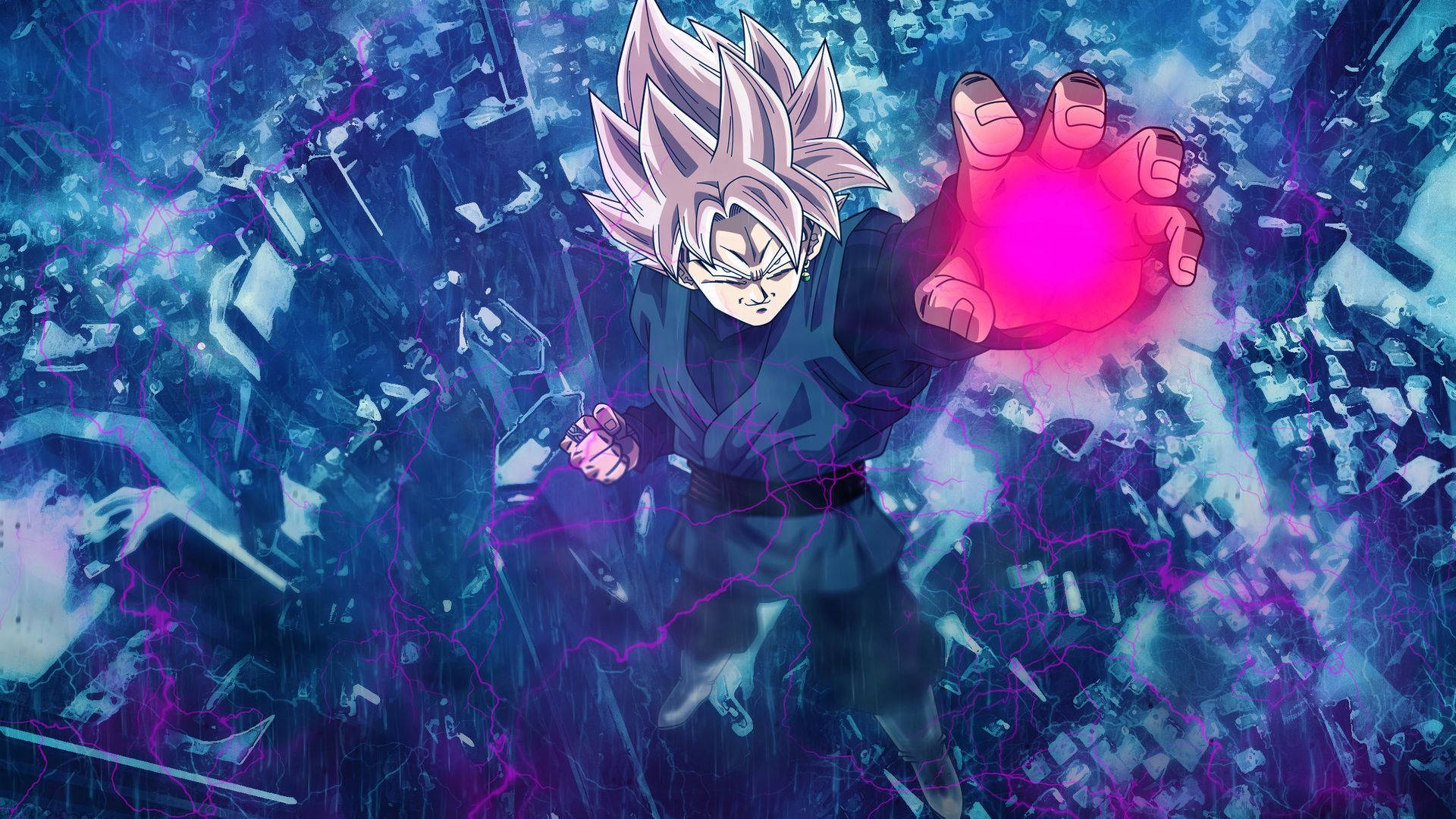 Goku Black Aesthetic Cover Background