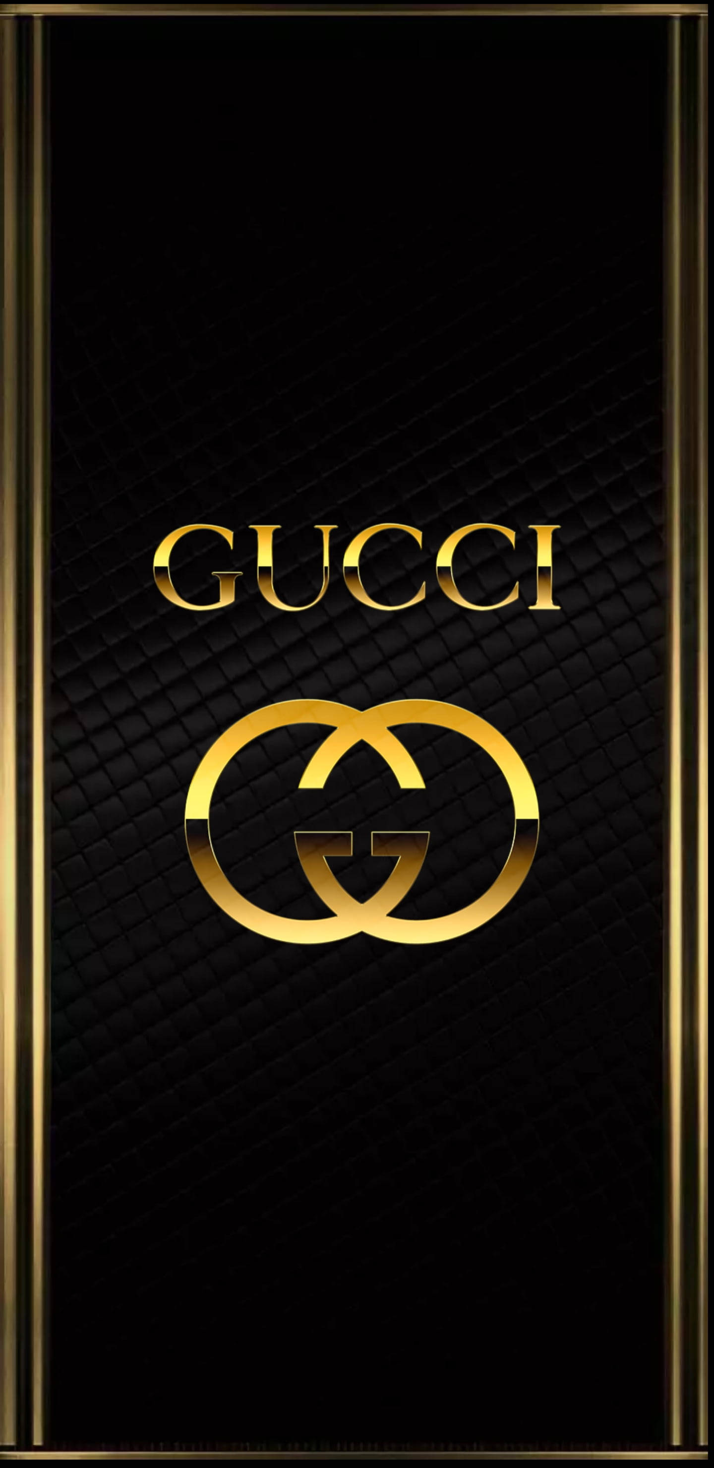 Download Gold Gucci Iphone Wallpaper
