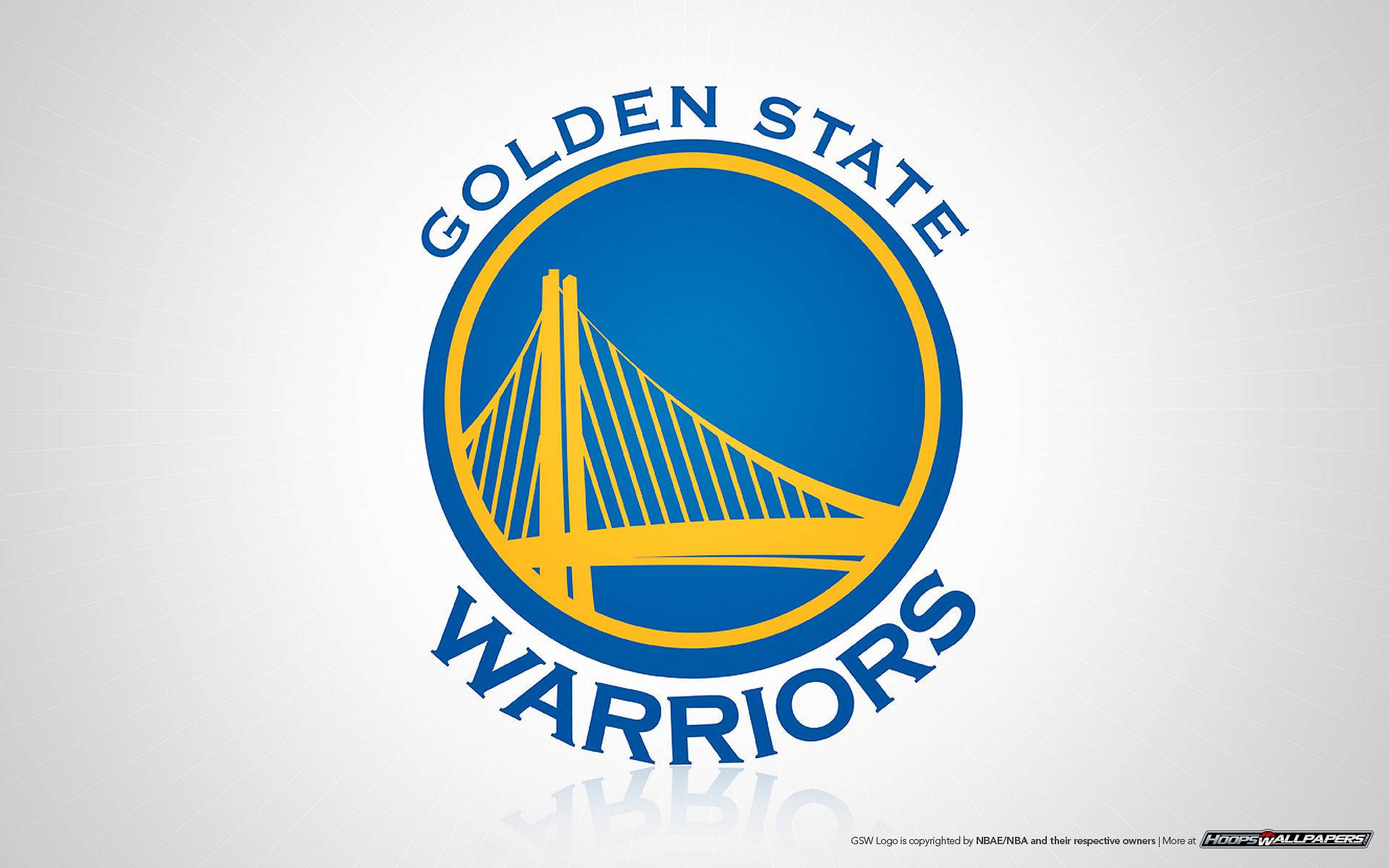 Golden State Warriors Simple Graphic Art Background