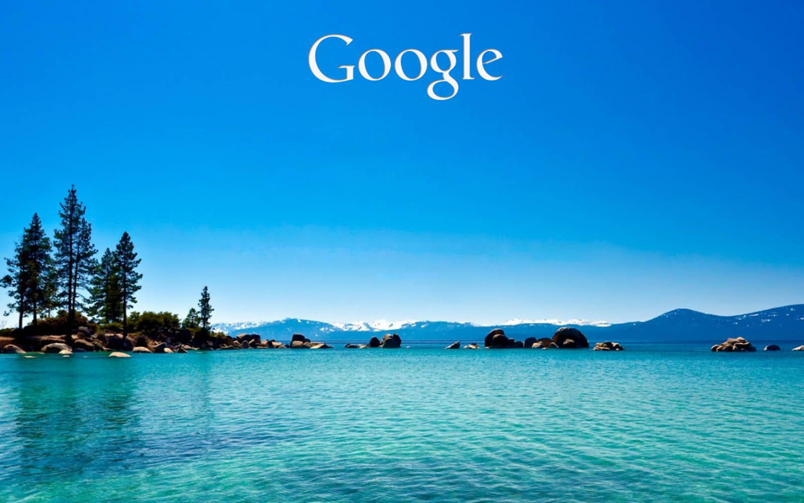 Google Blue Sea Background