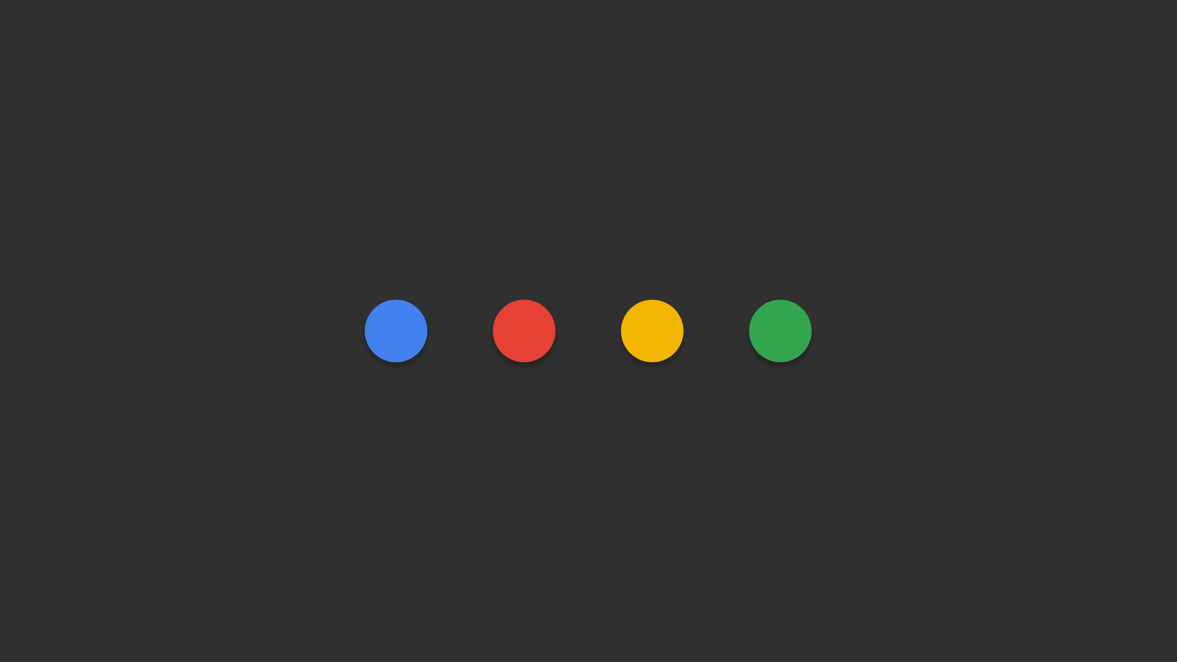 Google Colors In Dots Background