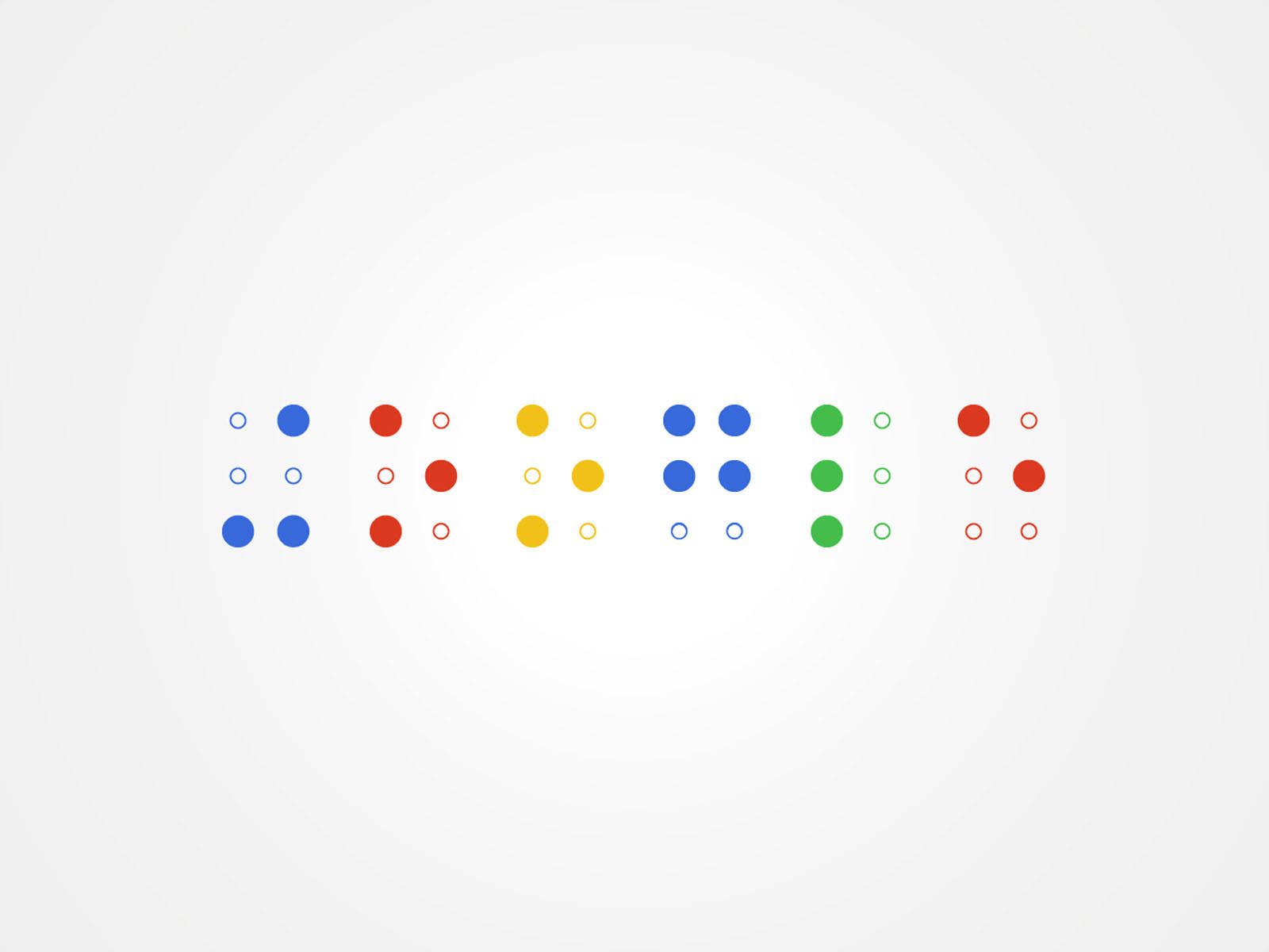 Google Dots Background