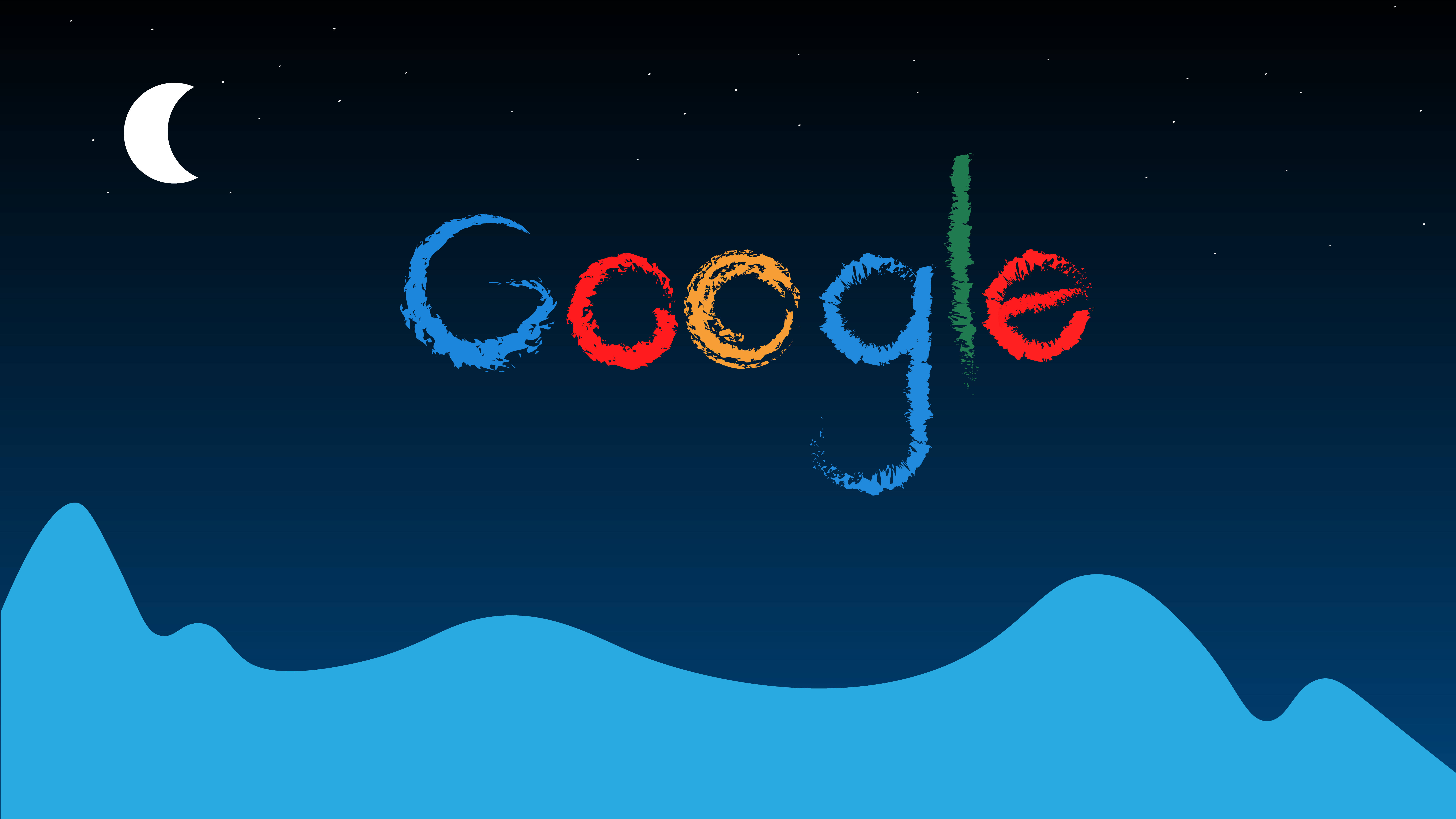 Google Starry Night Background