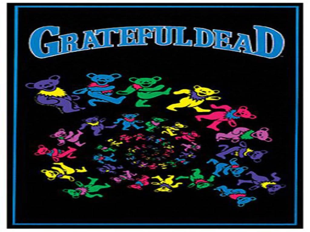 Grateful Dead Spiral Bears Background