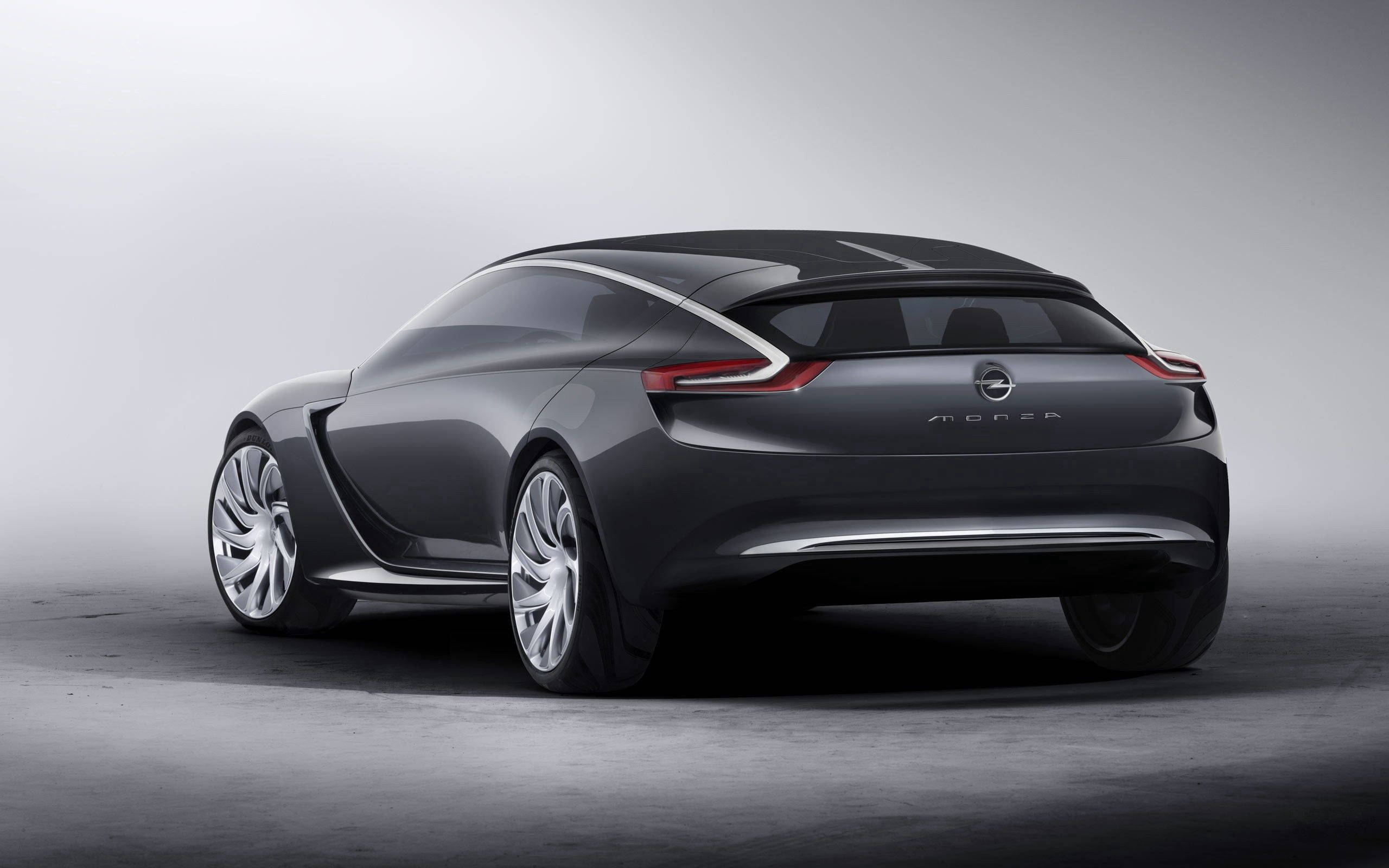 Gray Opel Monza Concept Background
