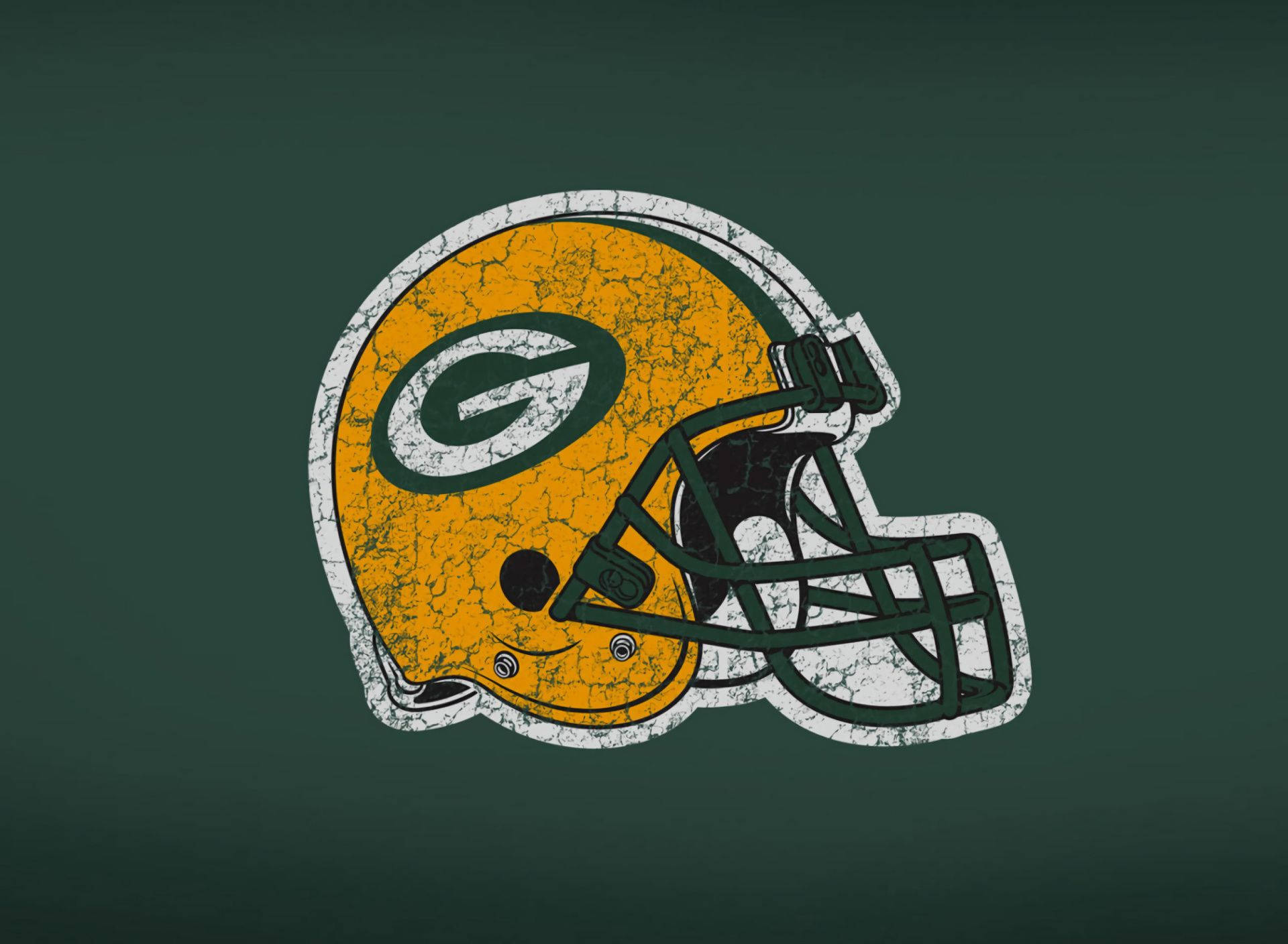 Green Bay Packers Helmet Art Background