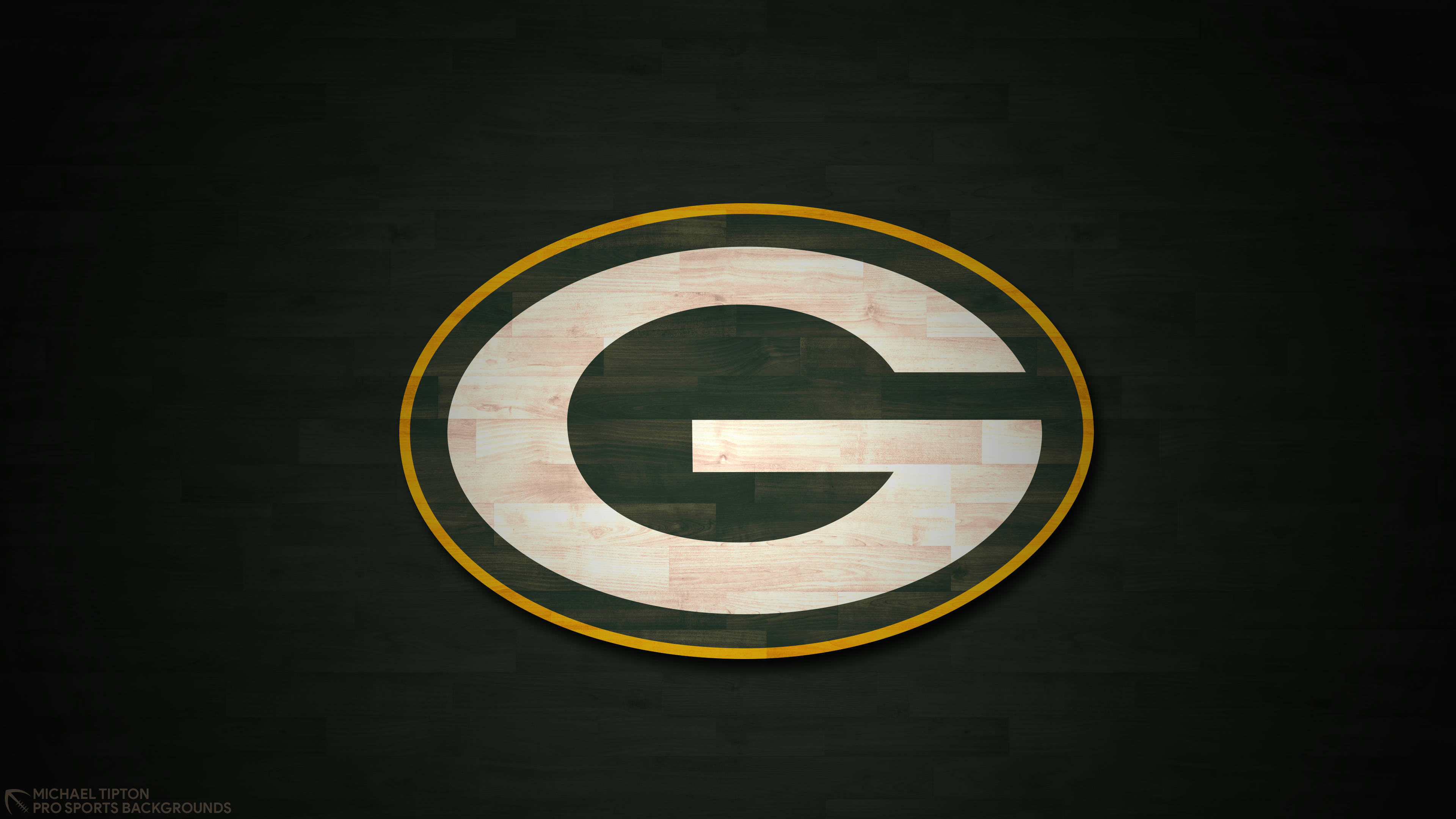 Green Bay Packers Nfl Emblem Background