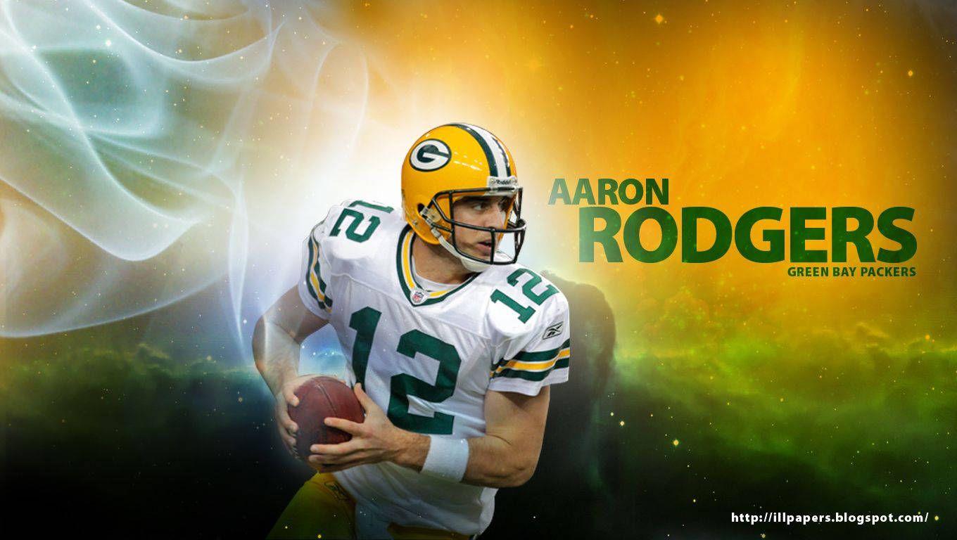 Green Bay Packers Player 12 Aaron Background