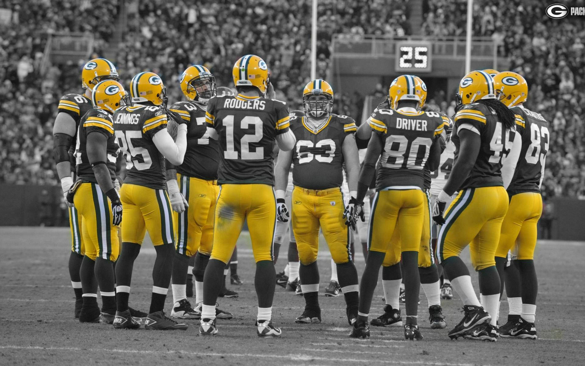 Green Bay Packers Team Players Background