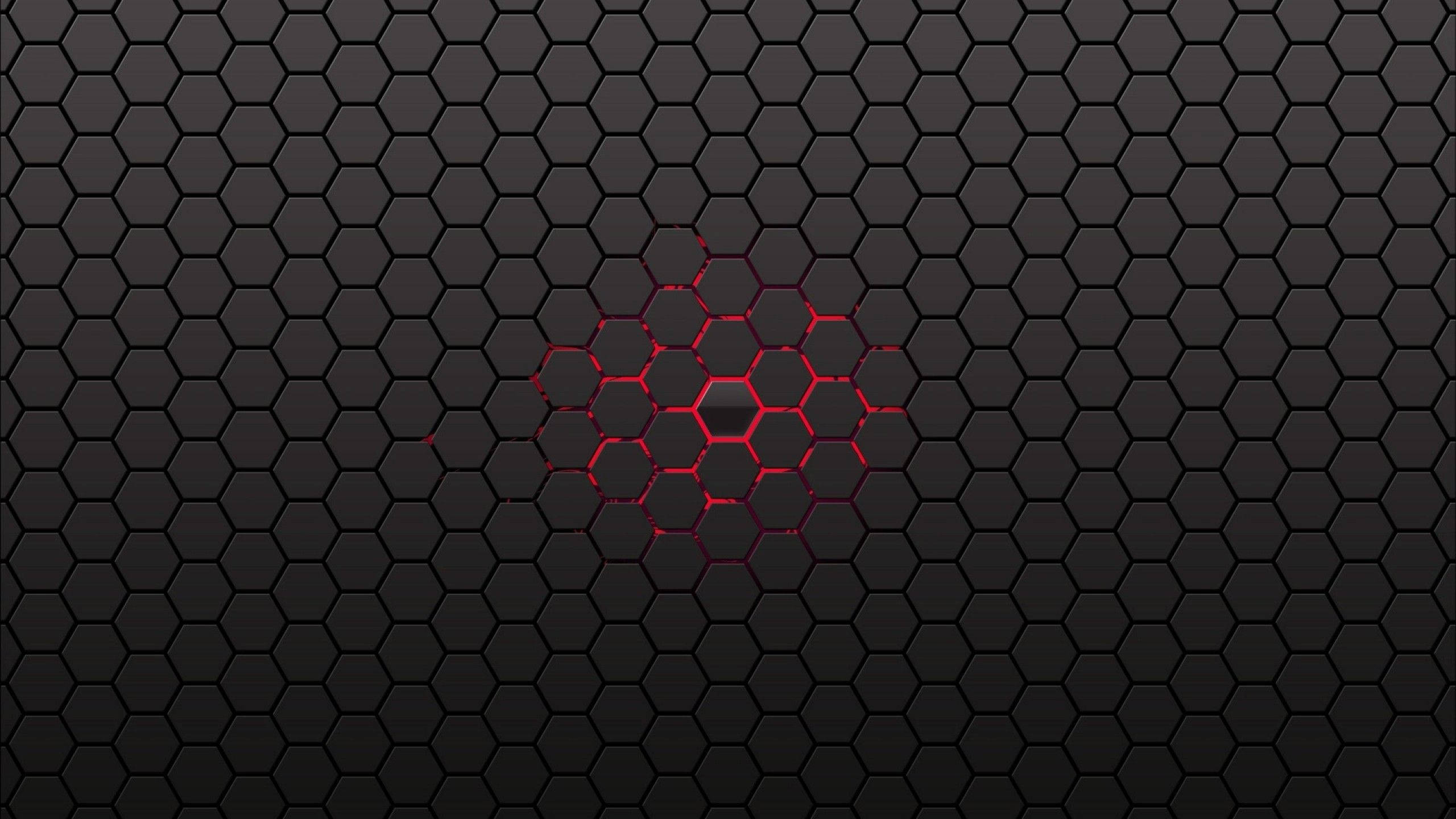 Download Grey Hexagon Pattern Wallpaper 