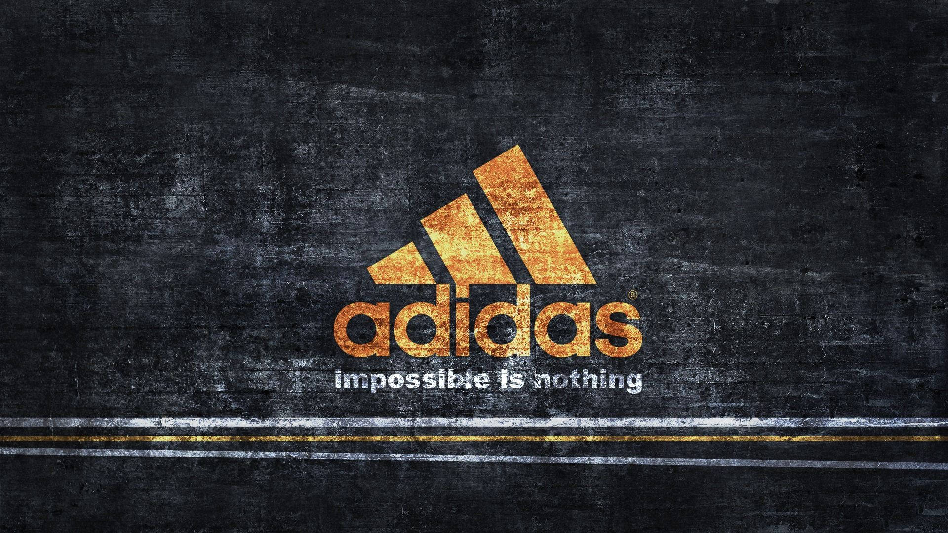 Grunge Adidas Brand Logo Background