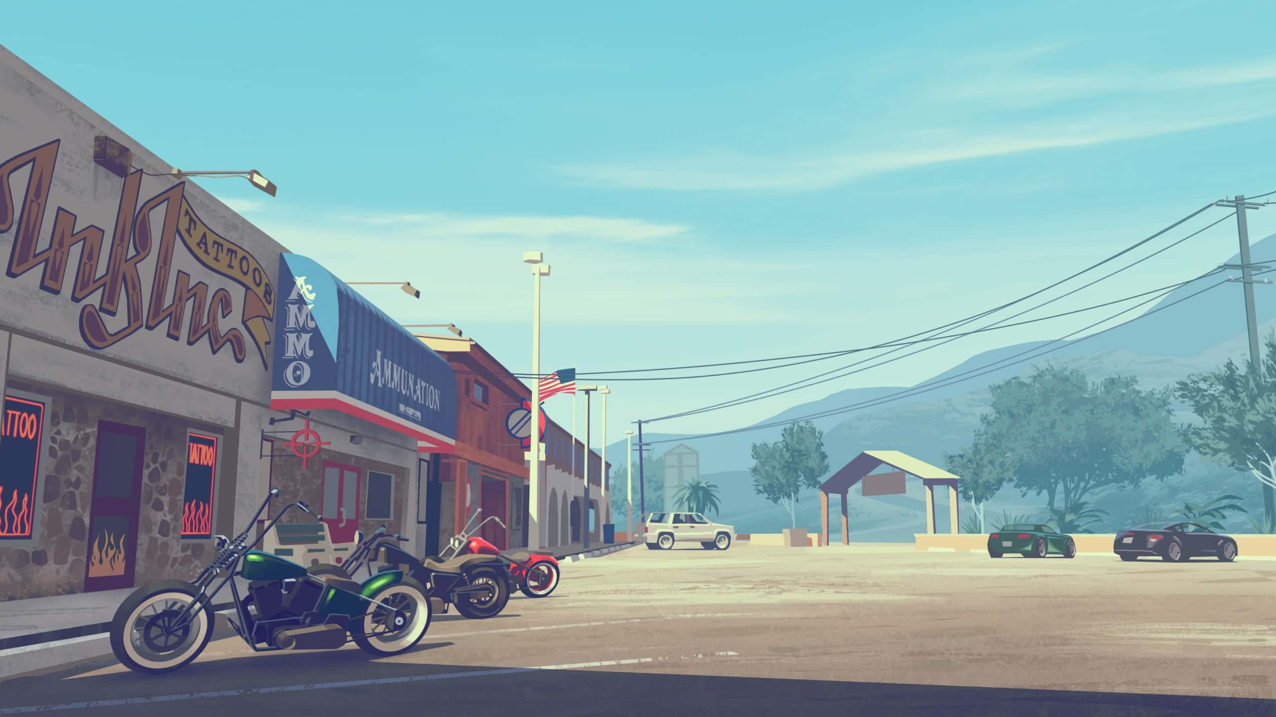 Descargar Fondode Pantalla De Gta: Grand Theft Auto Cinco, Calles