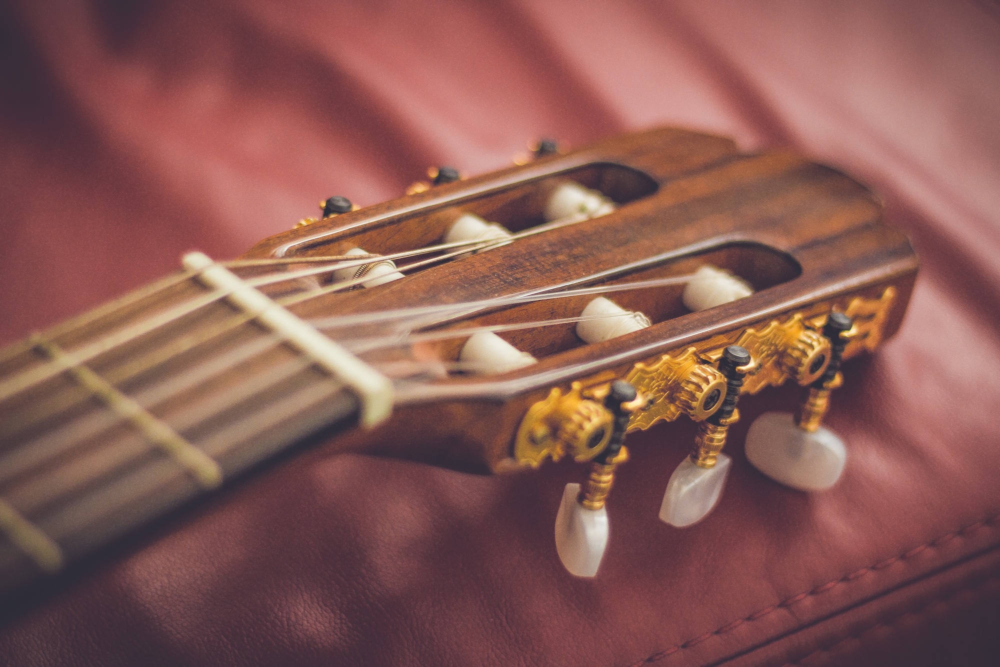 Download Guitar Headstock And Tuners Wallpaper | Wallpapers.com