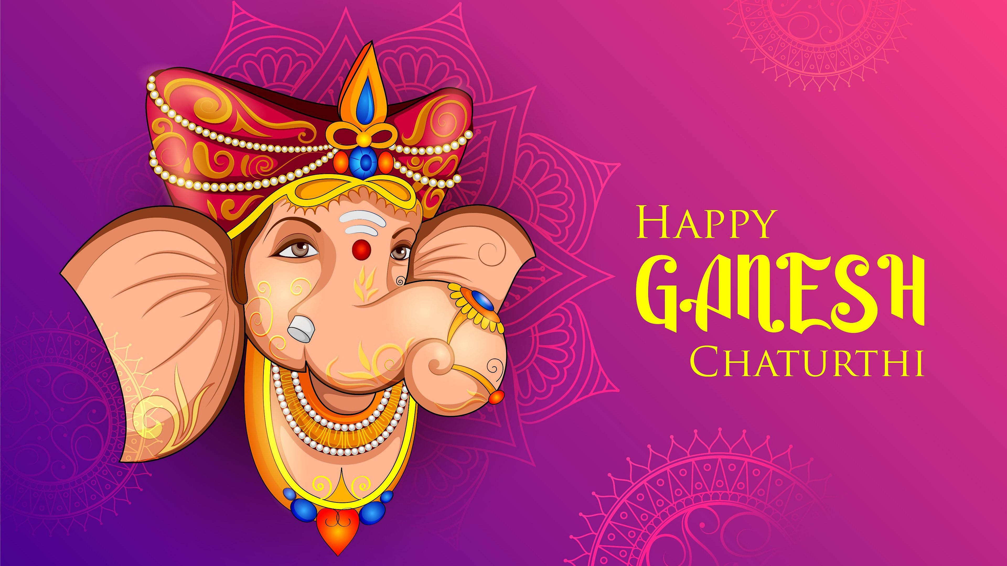 Download Happy Ganesh Chaturthi Ganpati 4k Wallpaper 