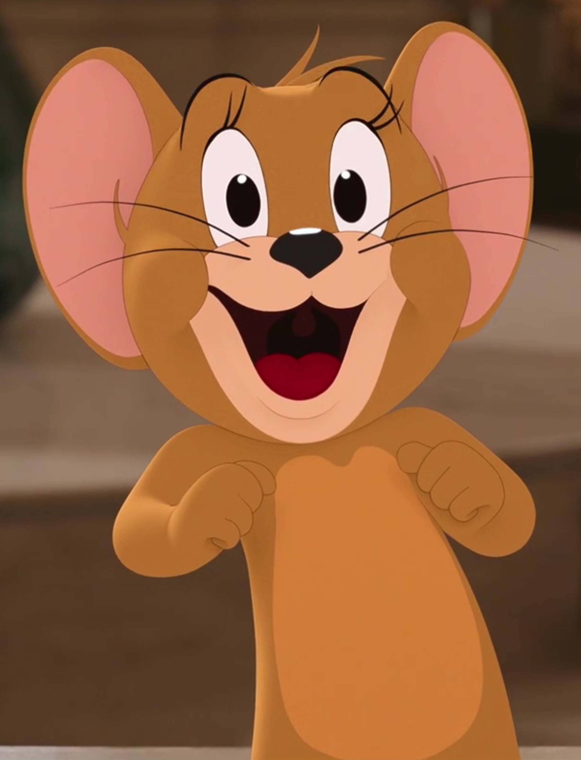 Happy Jerry Mouse 2021 Illustration Background