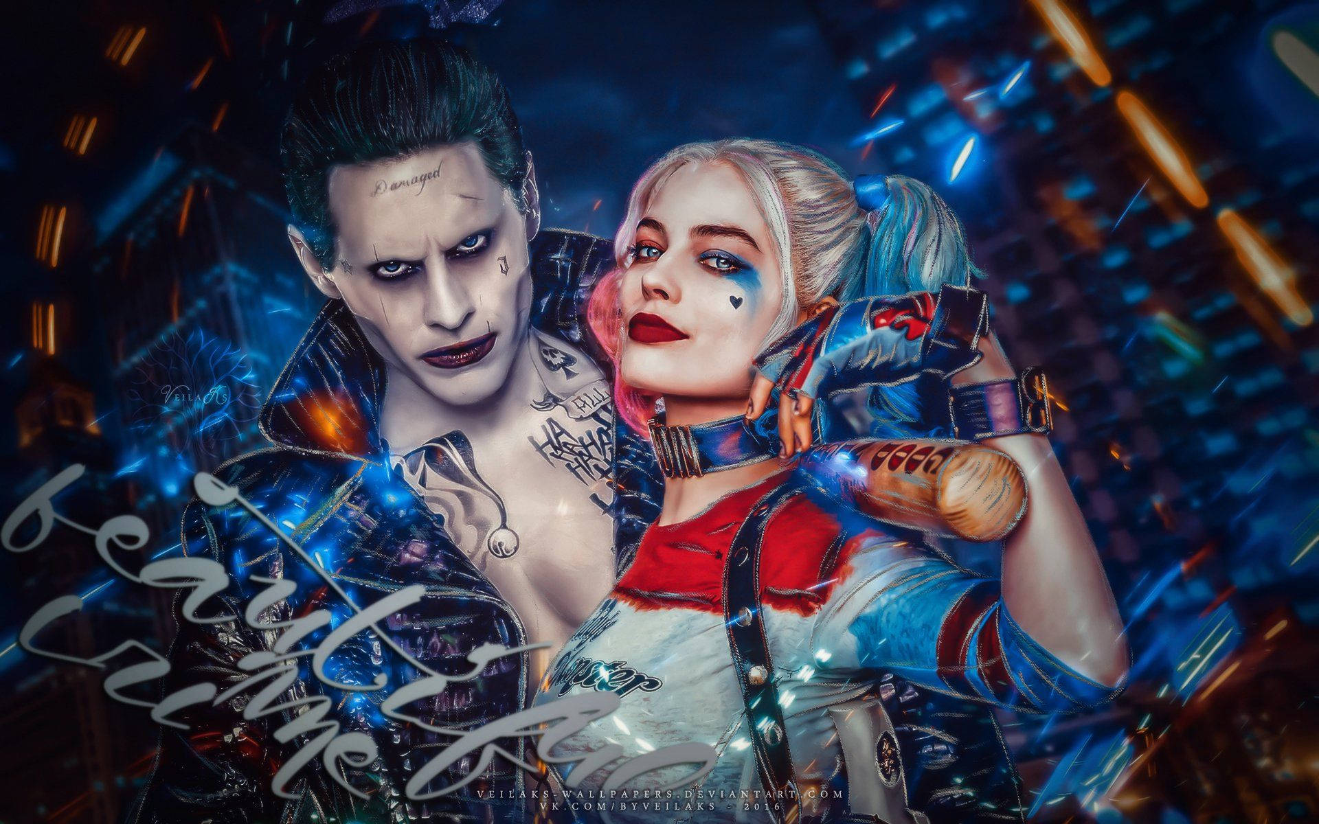 Harley Quinn And Joker Background