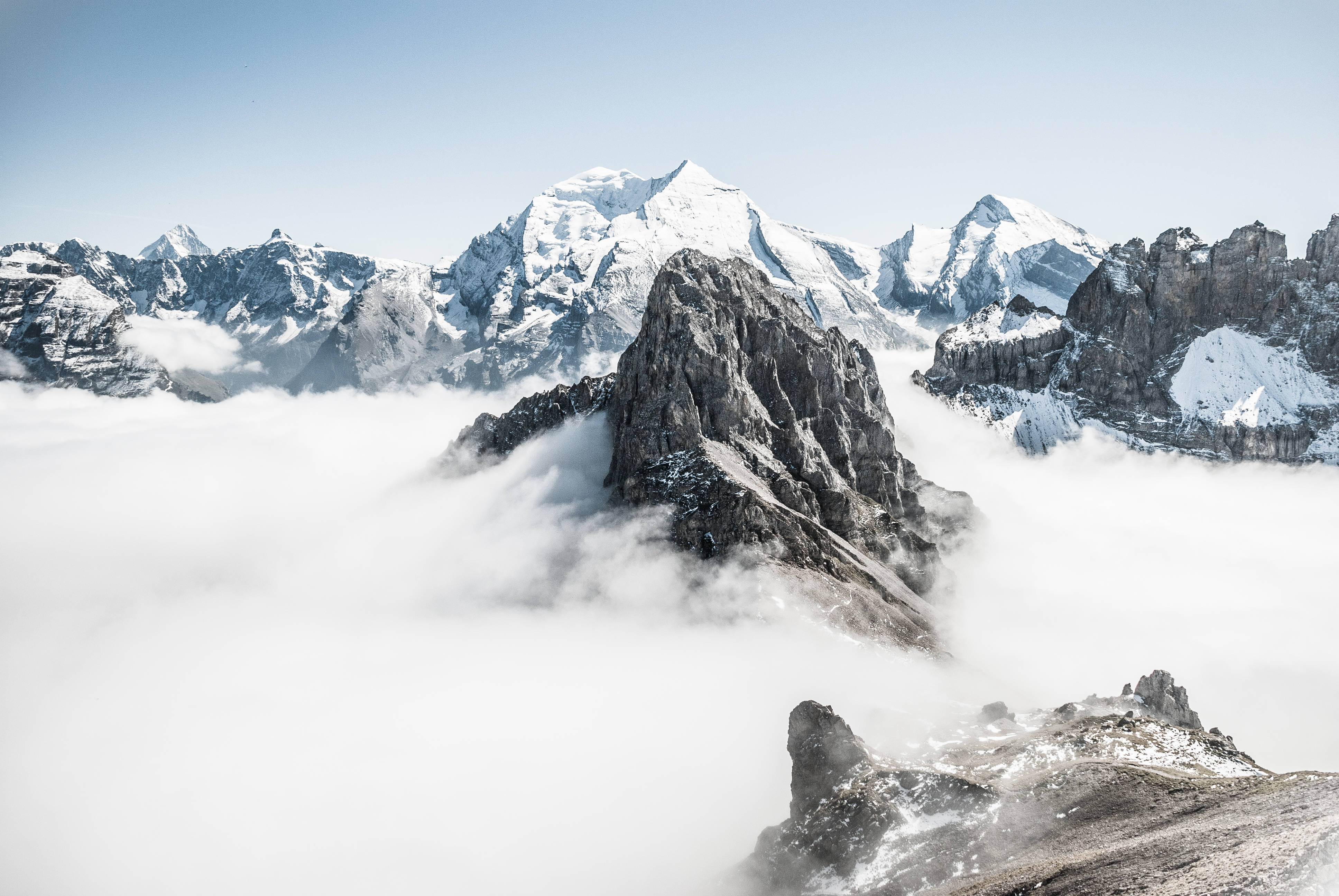 Hd Desktop Mountain Alps Background
