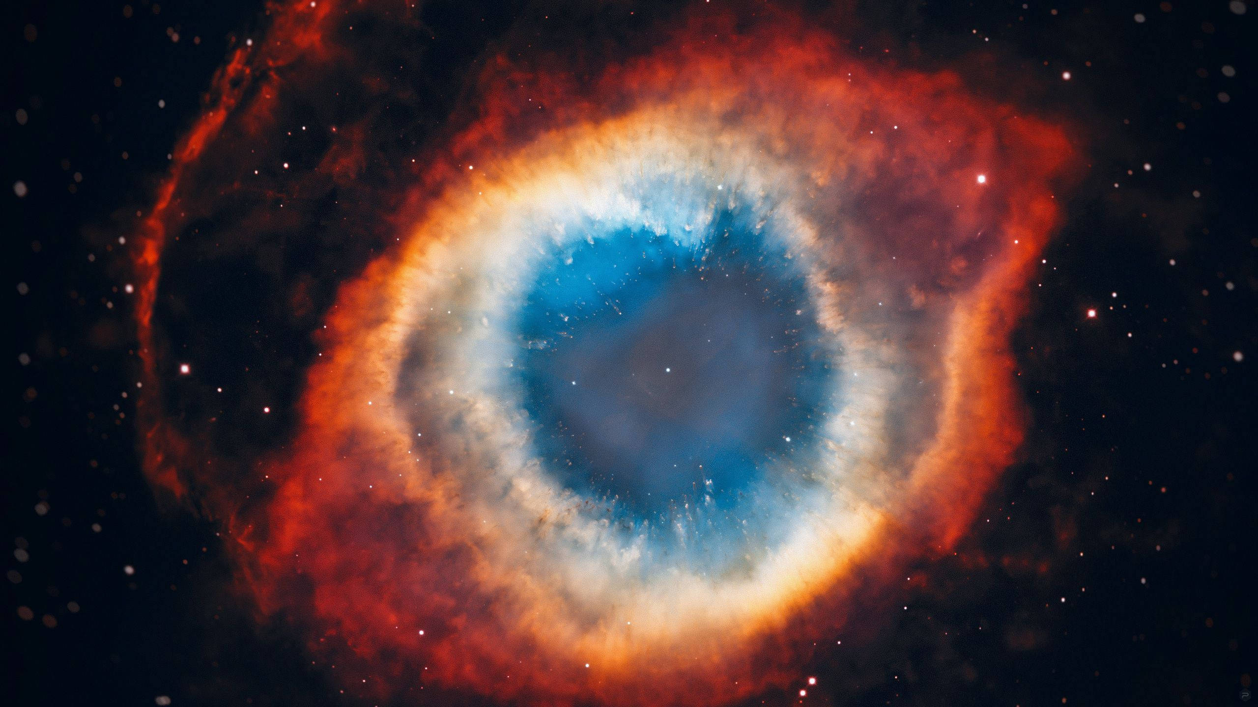 Helix Nebula Nasa Space Background