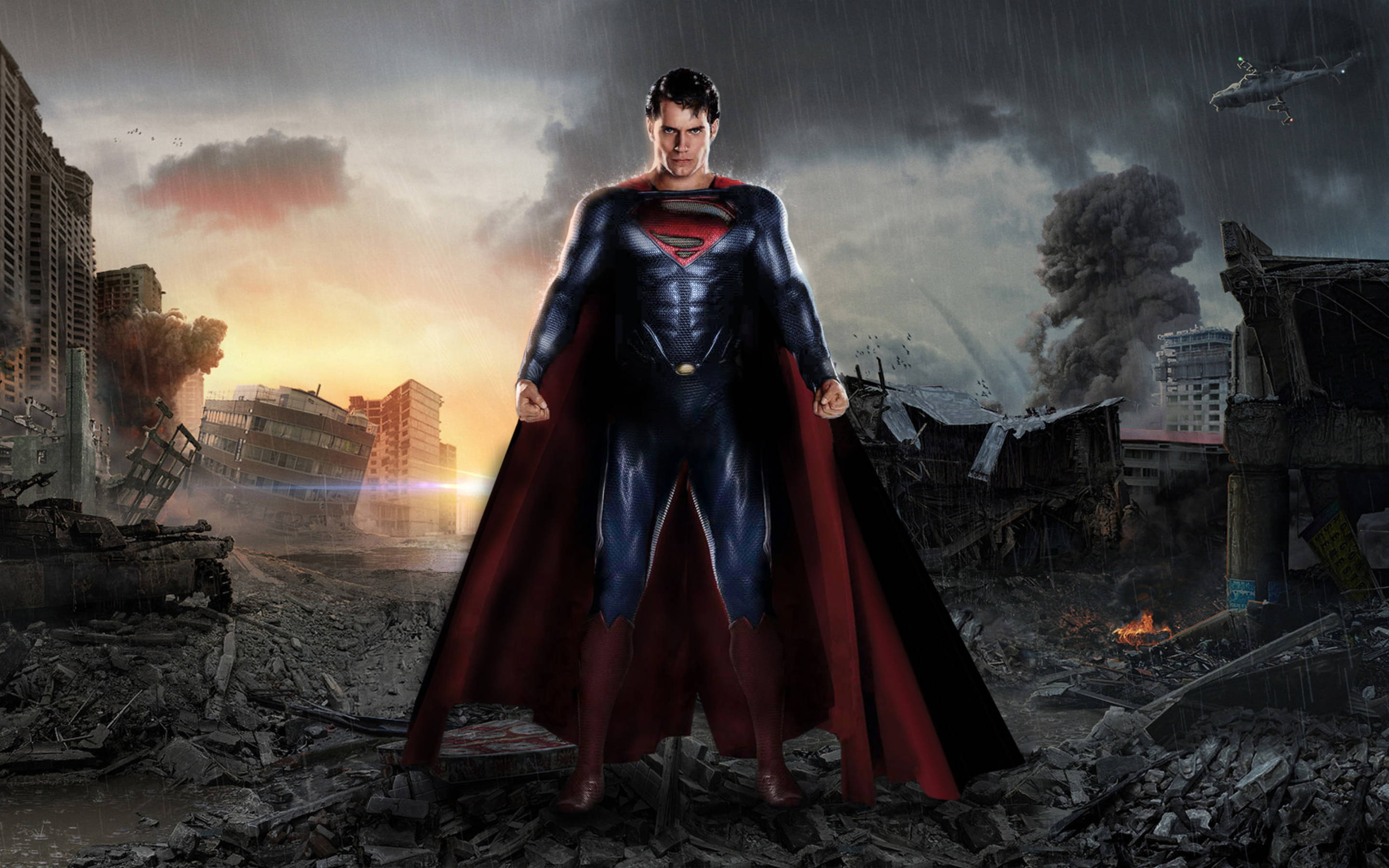 Download Henry Cavill Is Dc Superman Wallpaper 