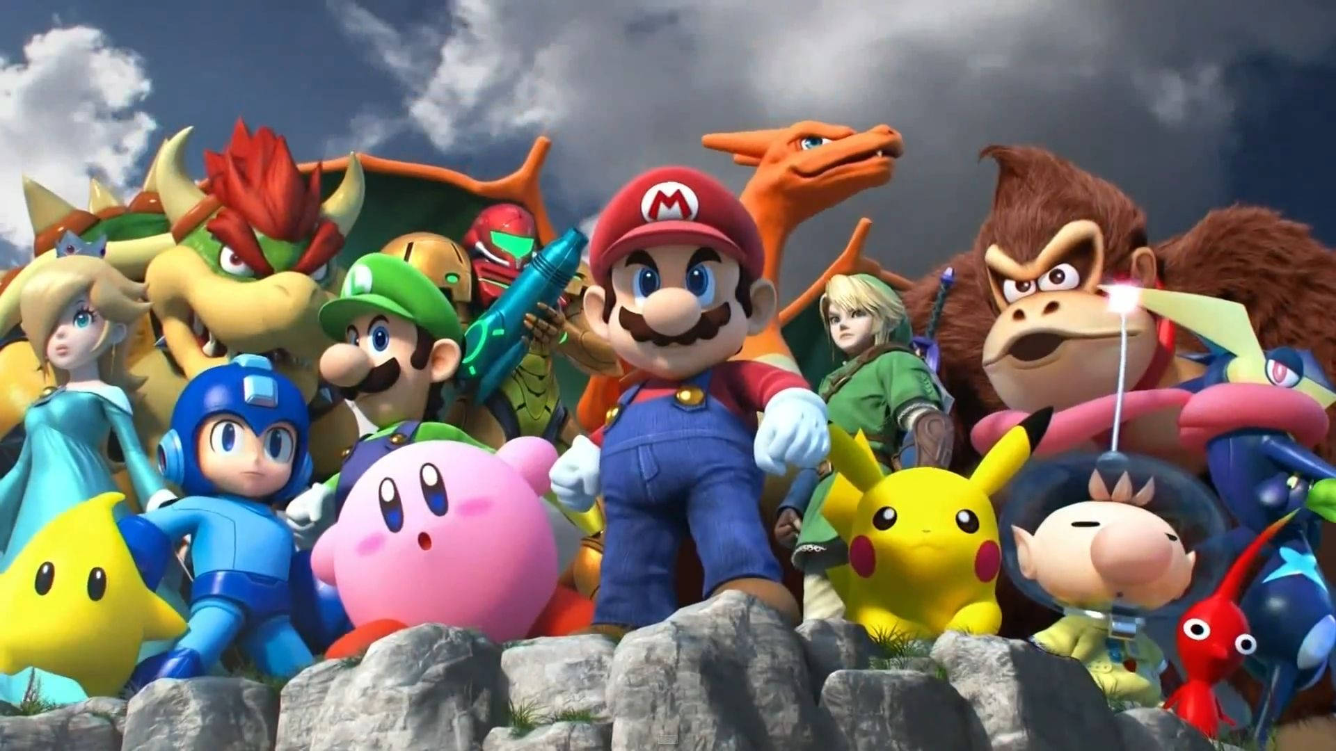 Infamous Super Smash Bros Background