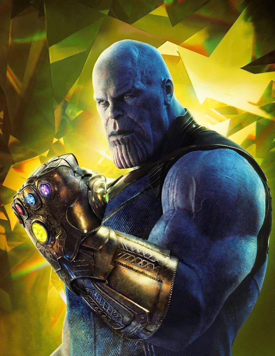 Infinity Gauntlet Thanos Background