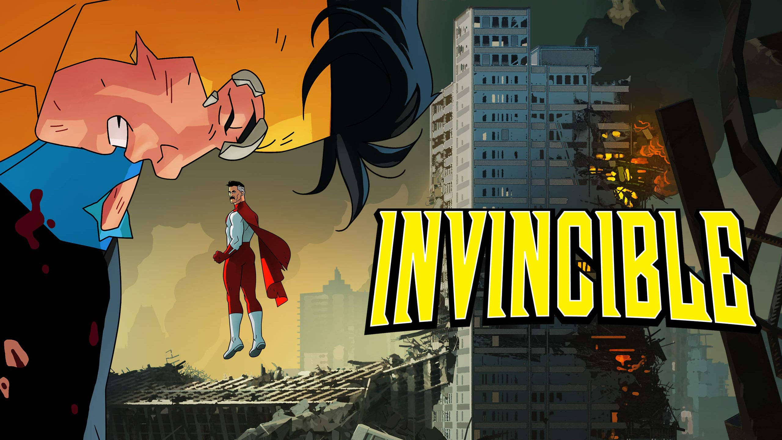 Download Invincible Title Panel Wallpaper | Wallpapers.com