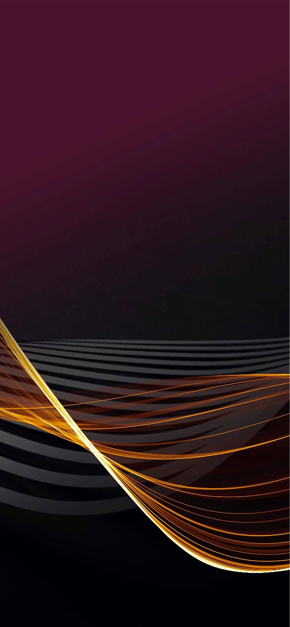 Download iPhone 12 Pro Max Gold Lines Wallpaper | Wallpapers.com