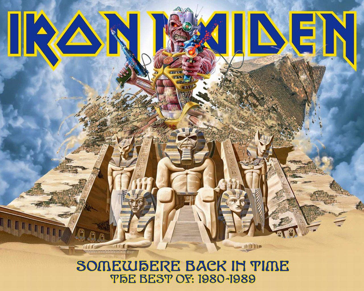 Iron Maiden Back In Time Background