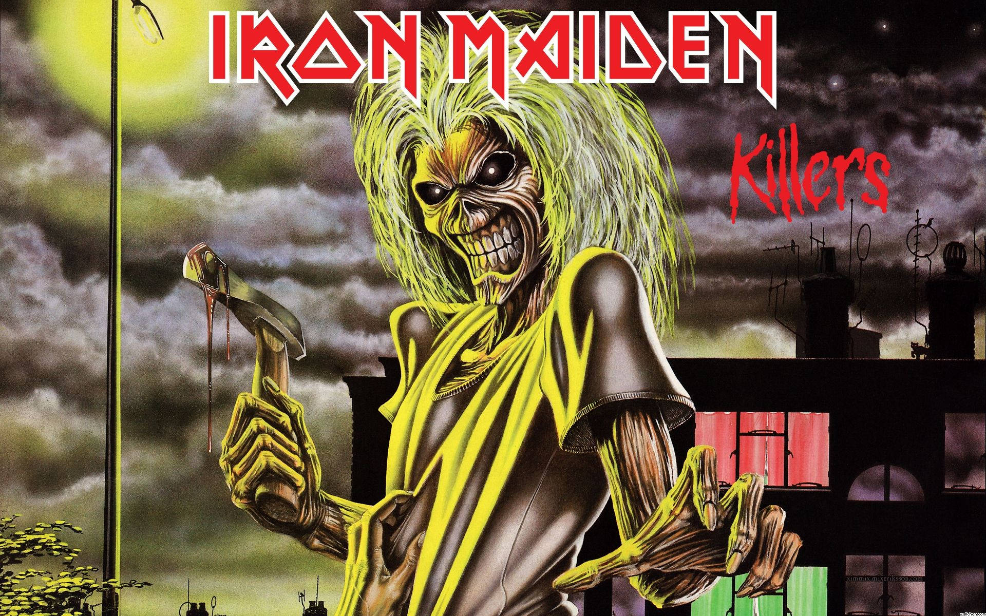 Iron Maiden Killers Background