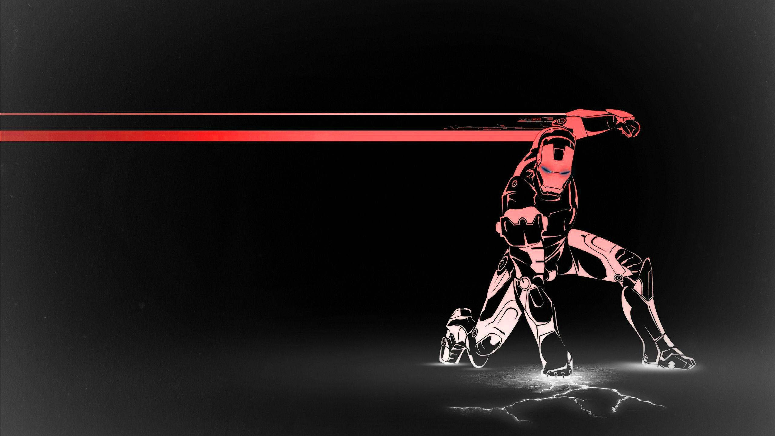 Iron Man Digital Art Background