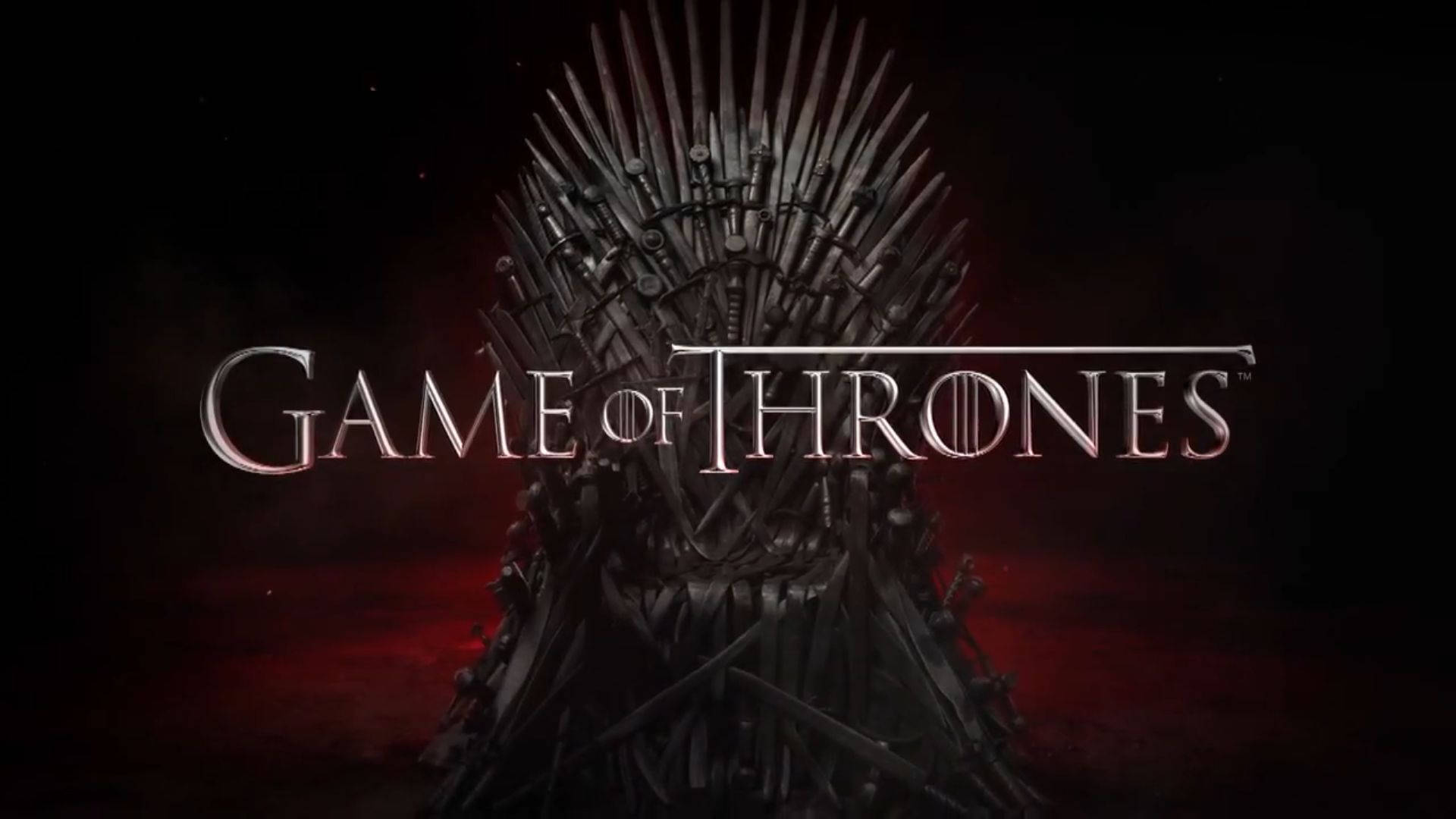 Iron Throne Of Game Of Thrones Background