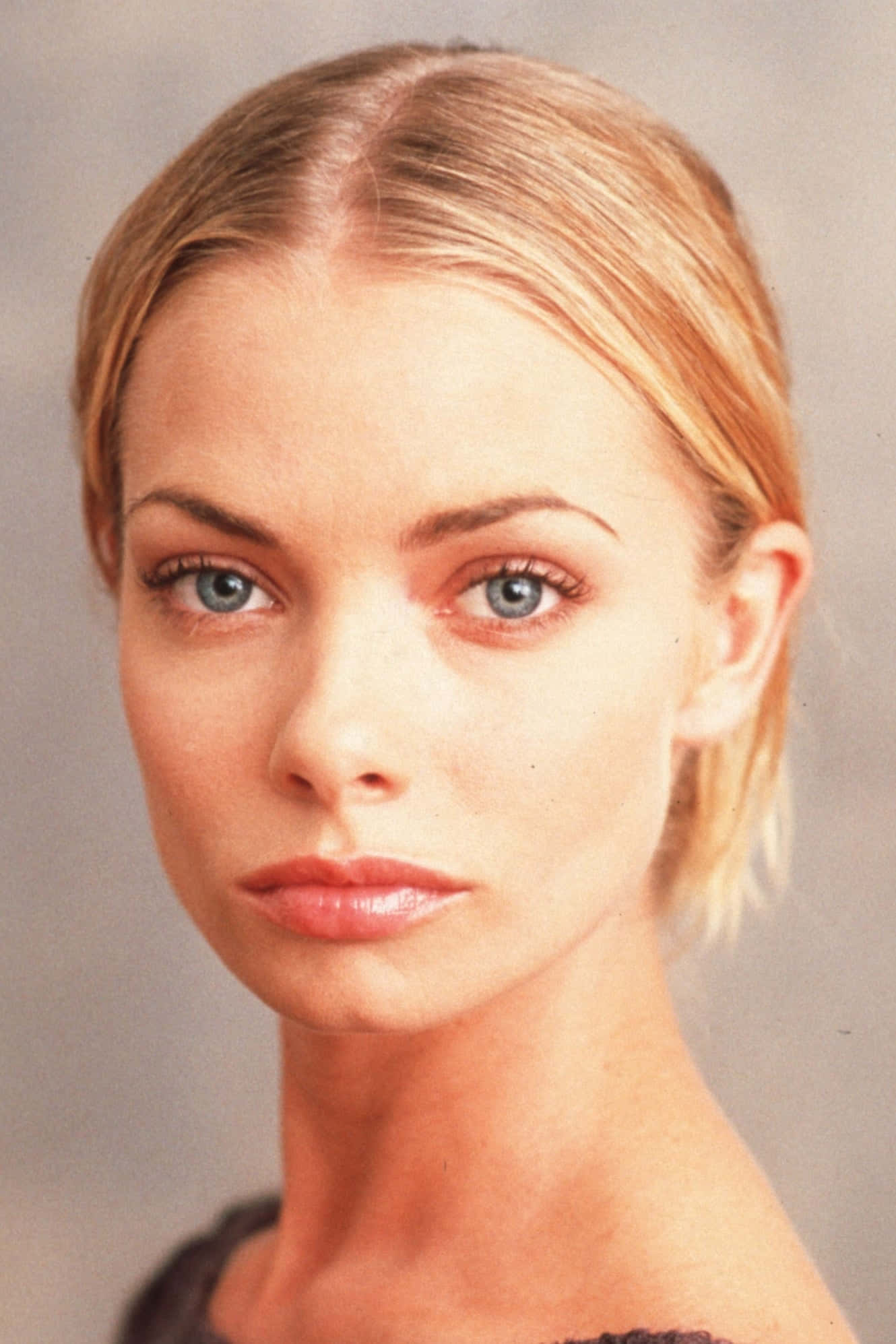 Download Jaime Pressly Posing In A Stunning Photoshoot Wallpaper Wallpapers Com