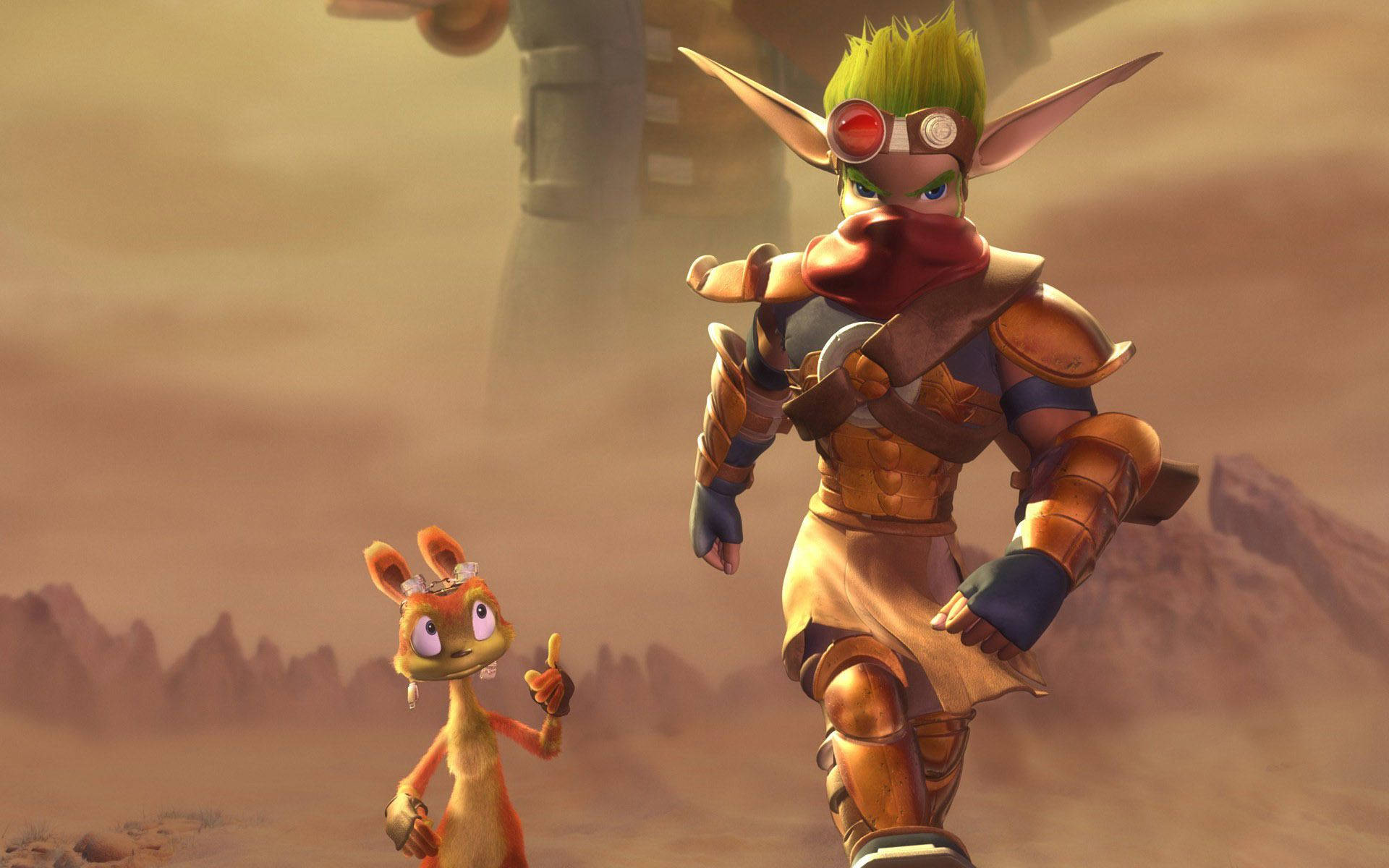 Jak 2 Serious Jak And Daxter Background