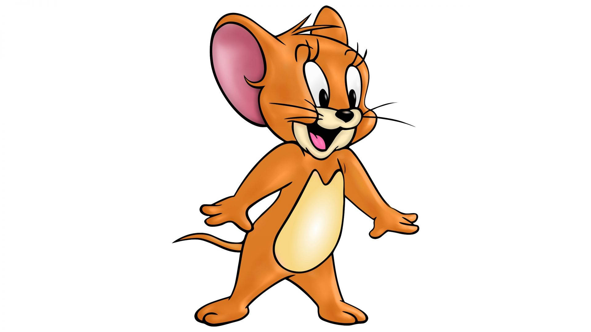 Jerry Mouse Cartoon Illustration Background