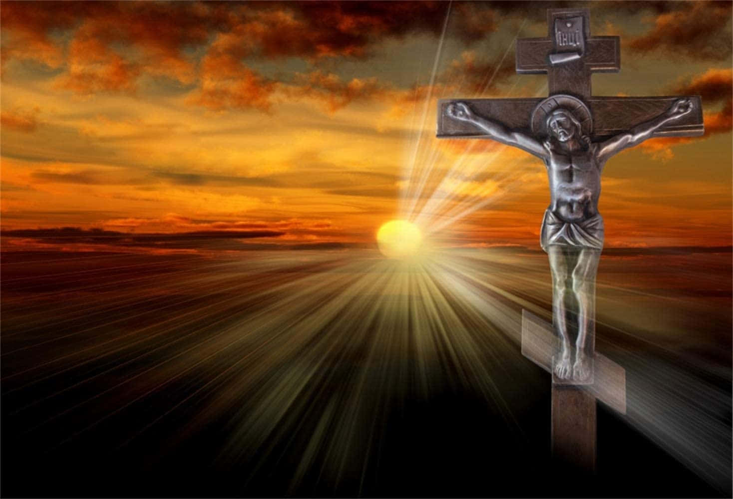 Download Jesus Christ's Crucifixion on the Cross Wallpaper | Wallpapers.com