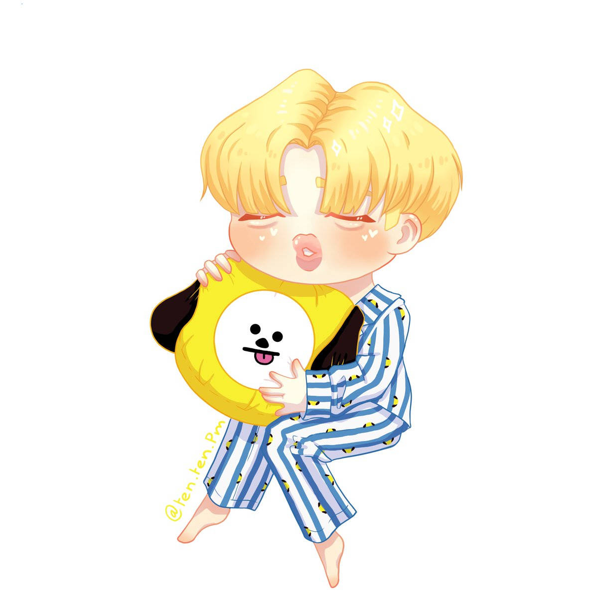 Bt21 юнги рисунок