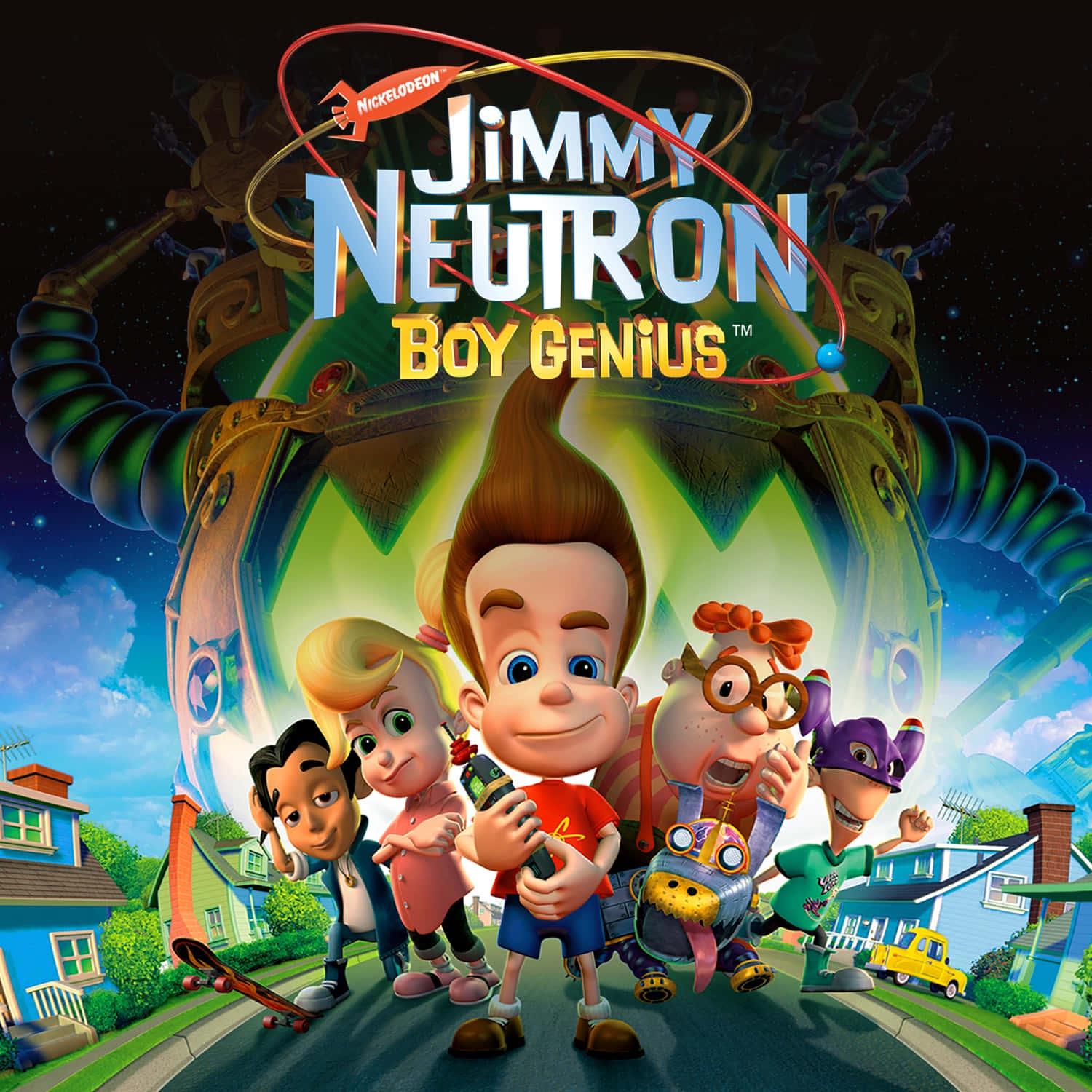 Download Jimmy Neutron Boy Genius Promotional Poster Wallpaper ...