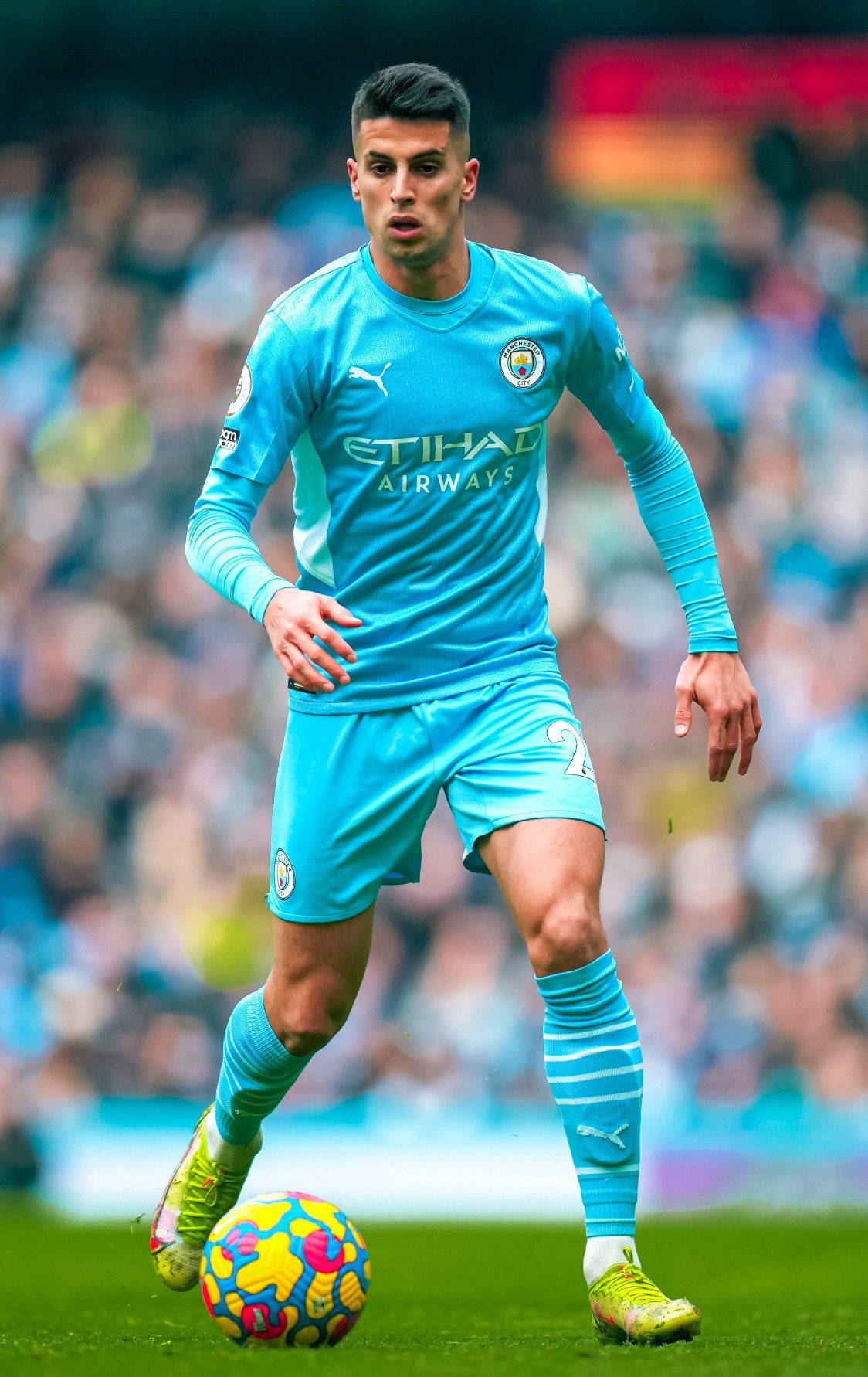 Download Joao Cancelo Knee-high Socks Wallpaper | Wallpapers.com