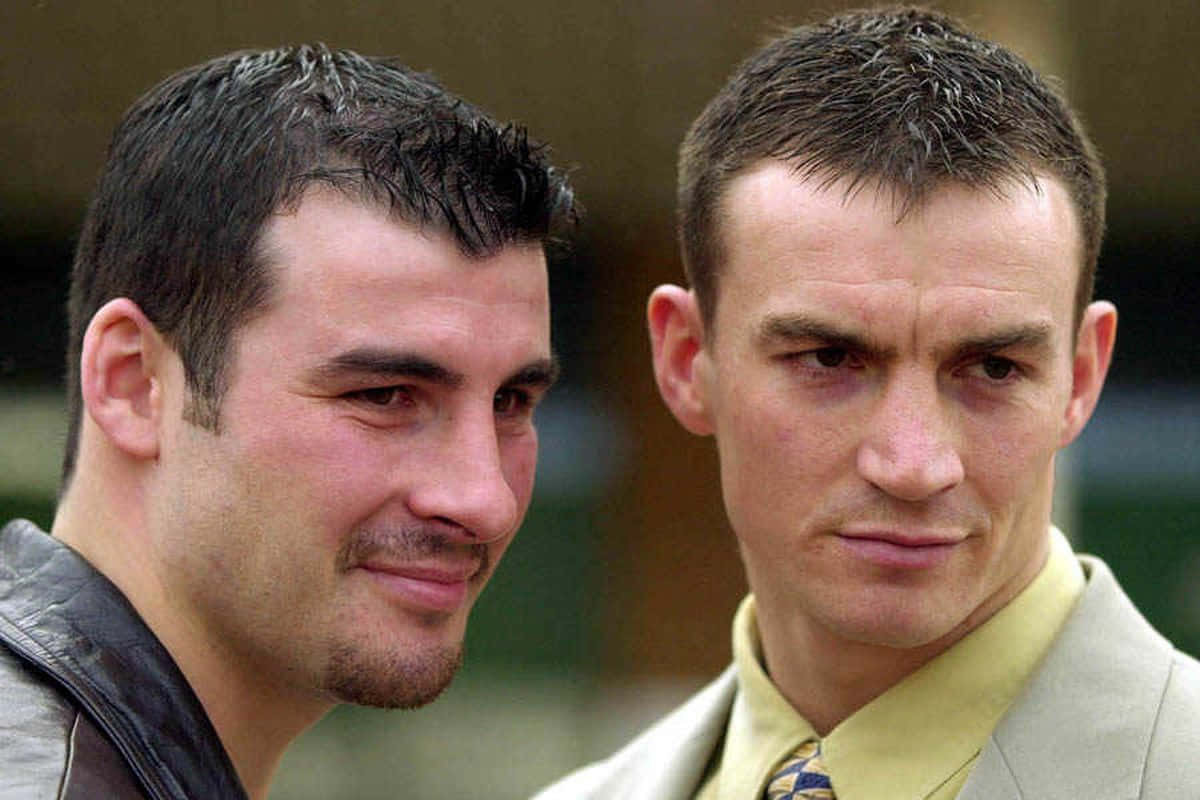 Download Joe Calzaghe And Richie Woodhall Wallpaper Wallpapers Com