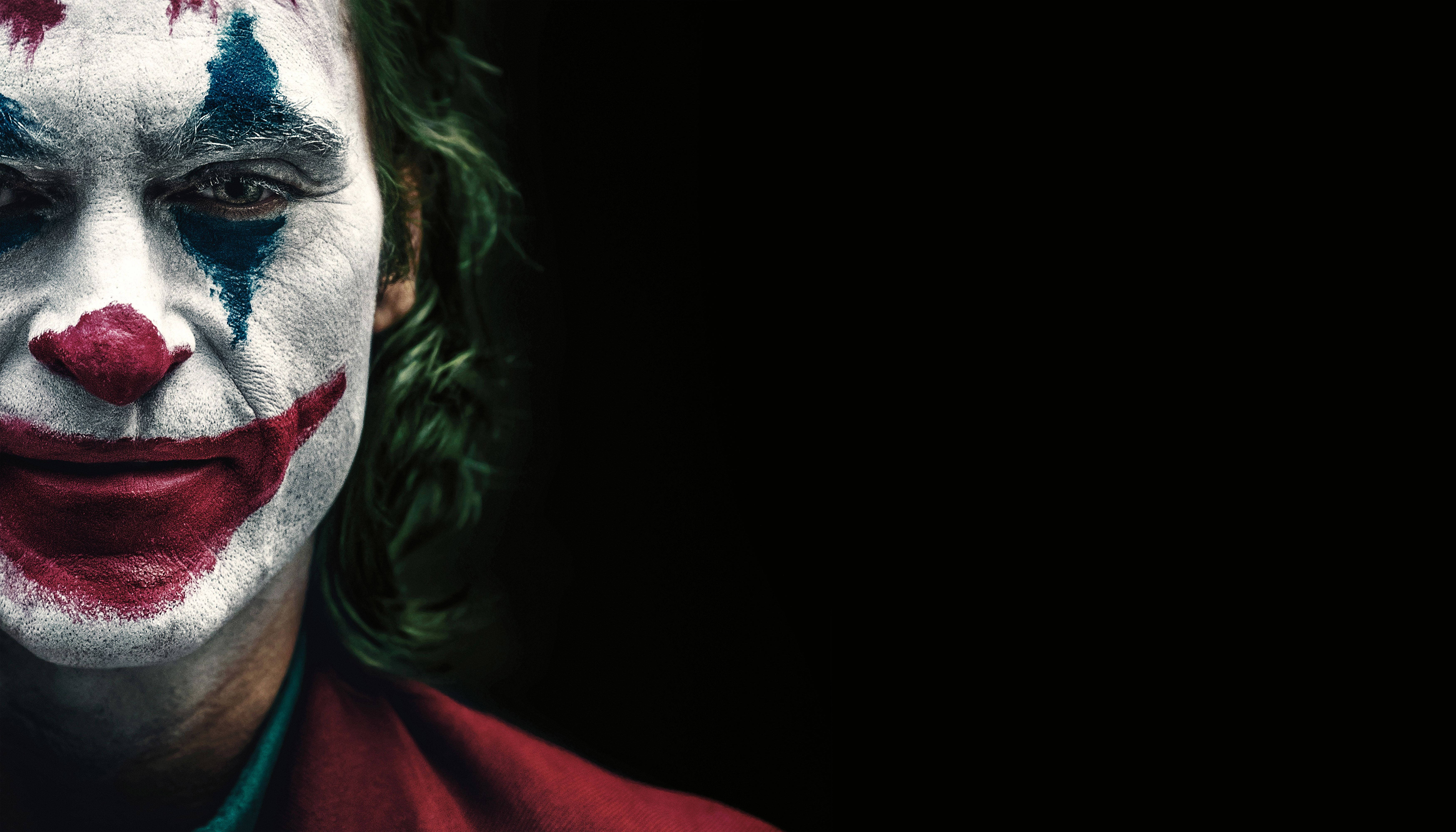 Joker 2019 Clown Make-up Background