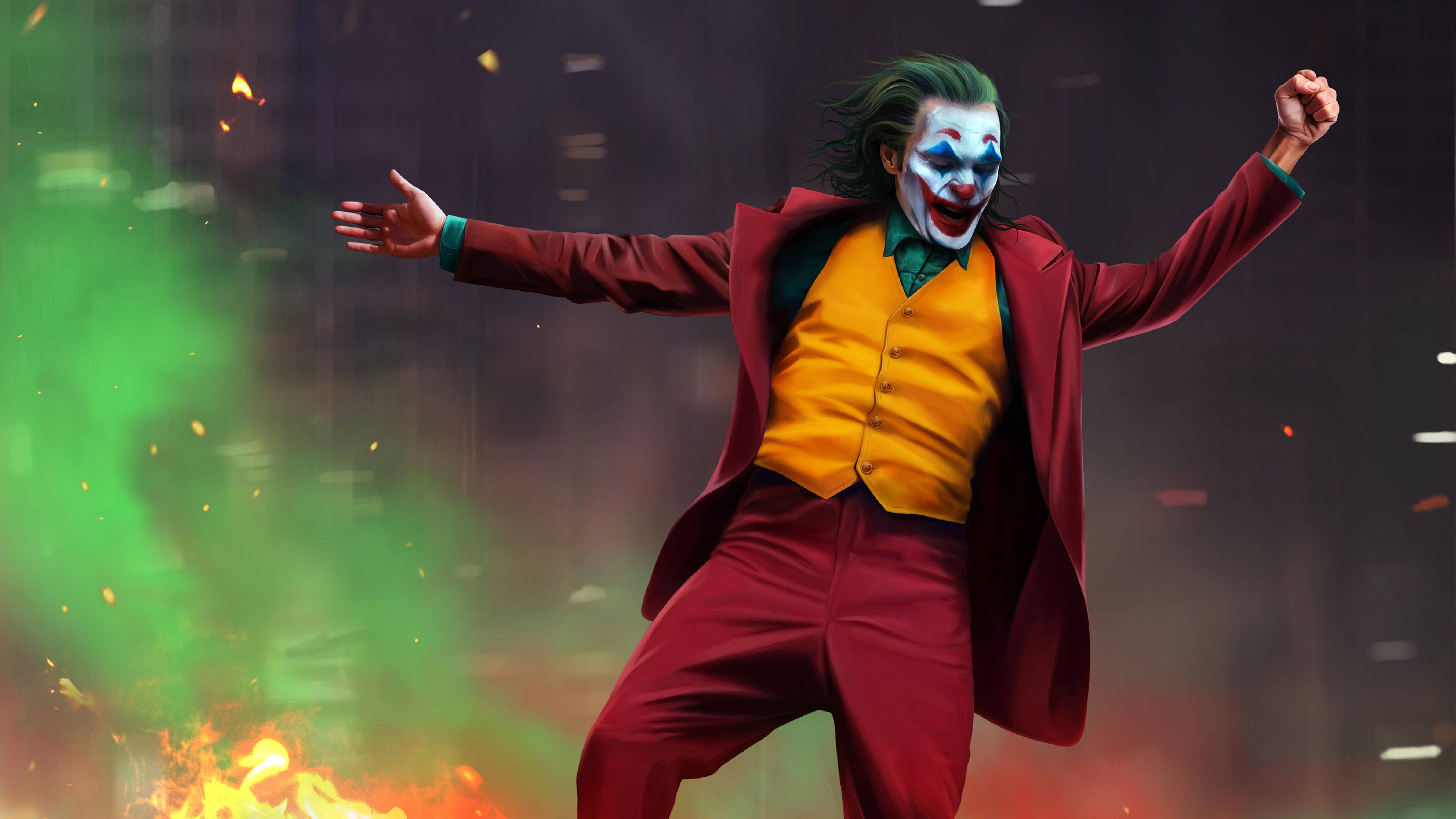 Joker 2019 Dancing Scene Background