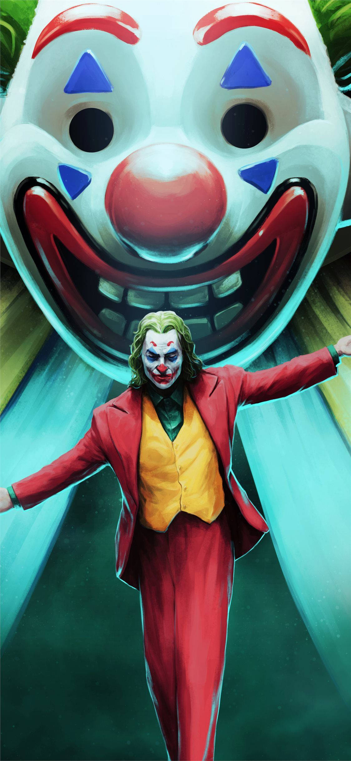 Joker 2019 Movie Art Background