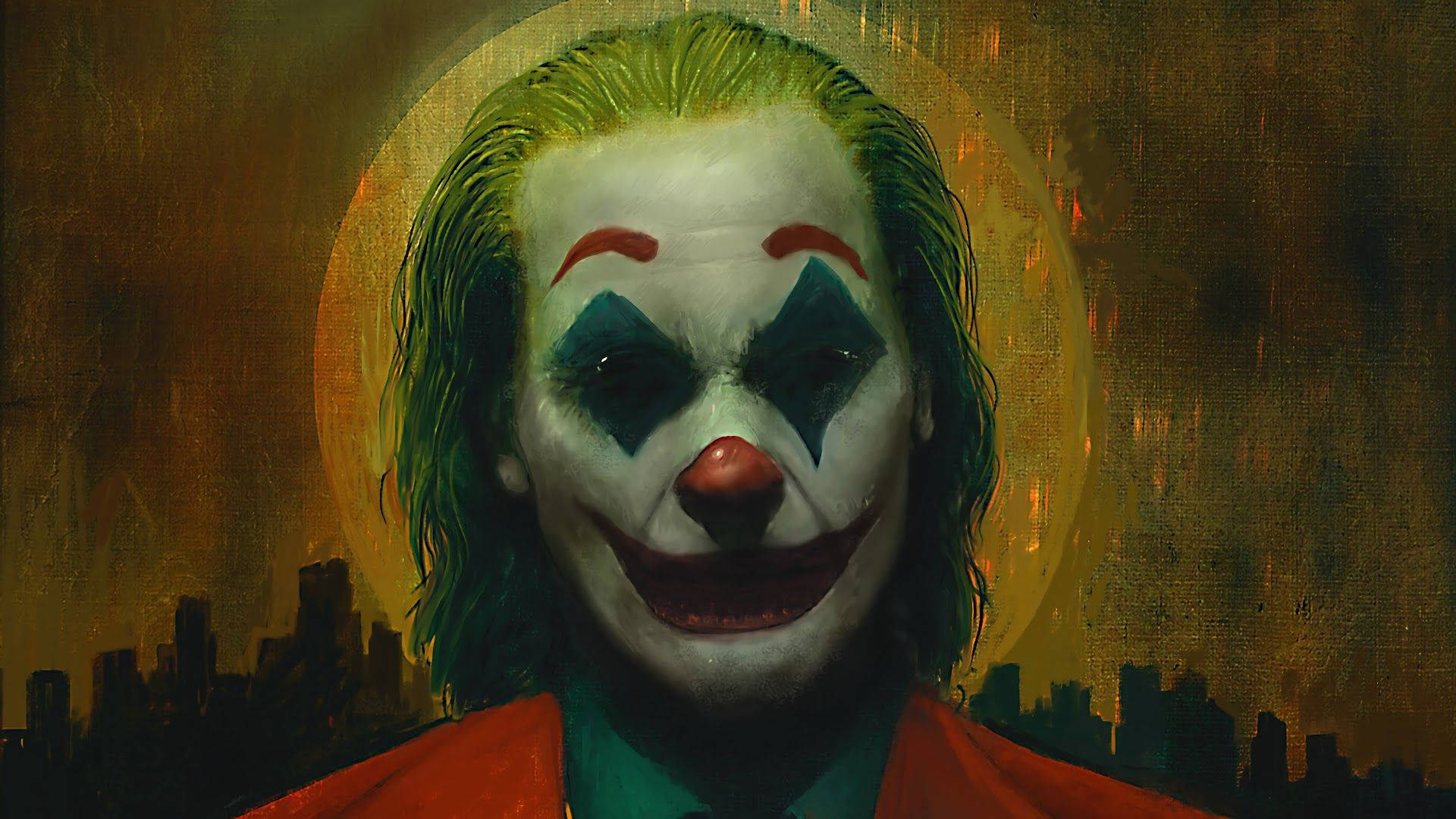 Joker 2019 Painting Background