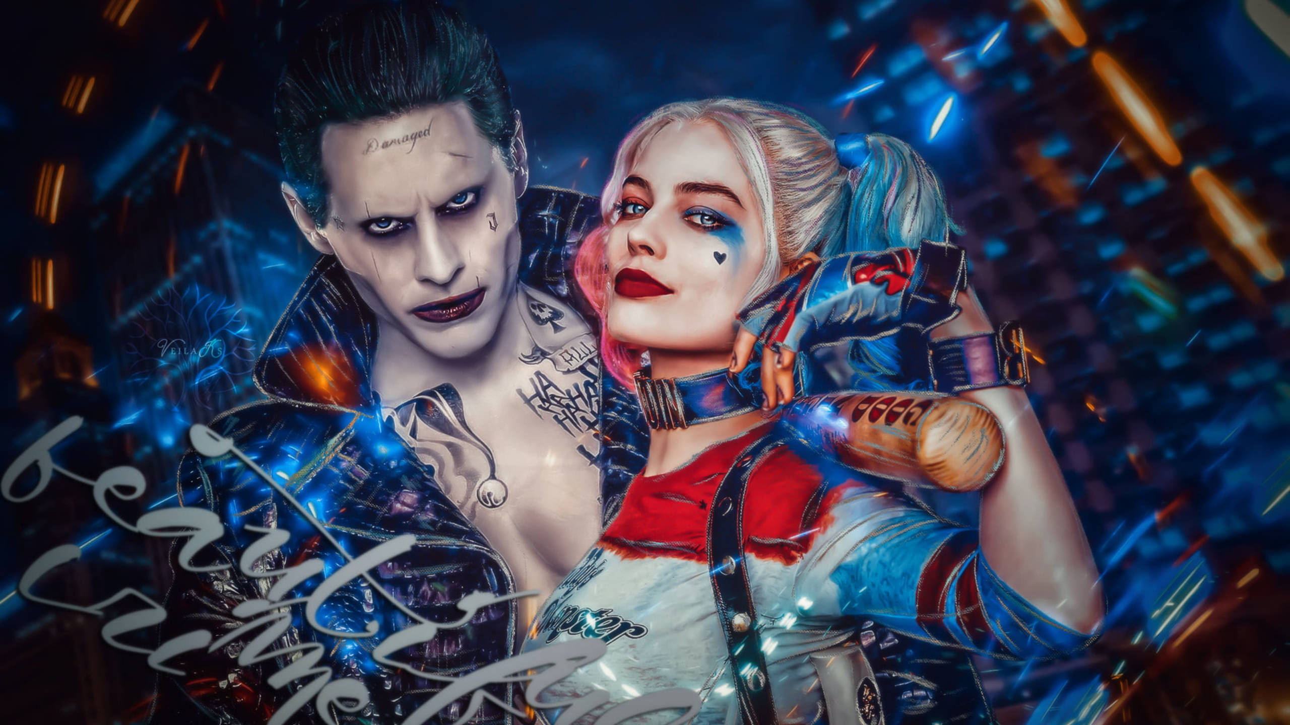 Joker And Harley Movie Background