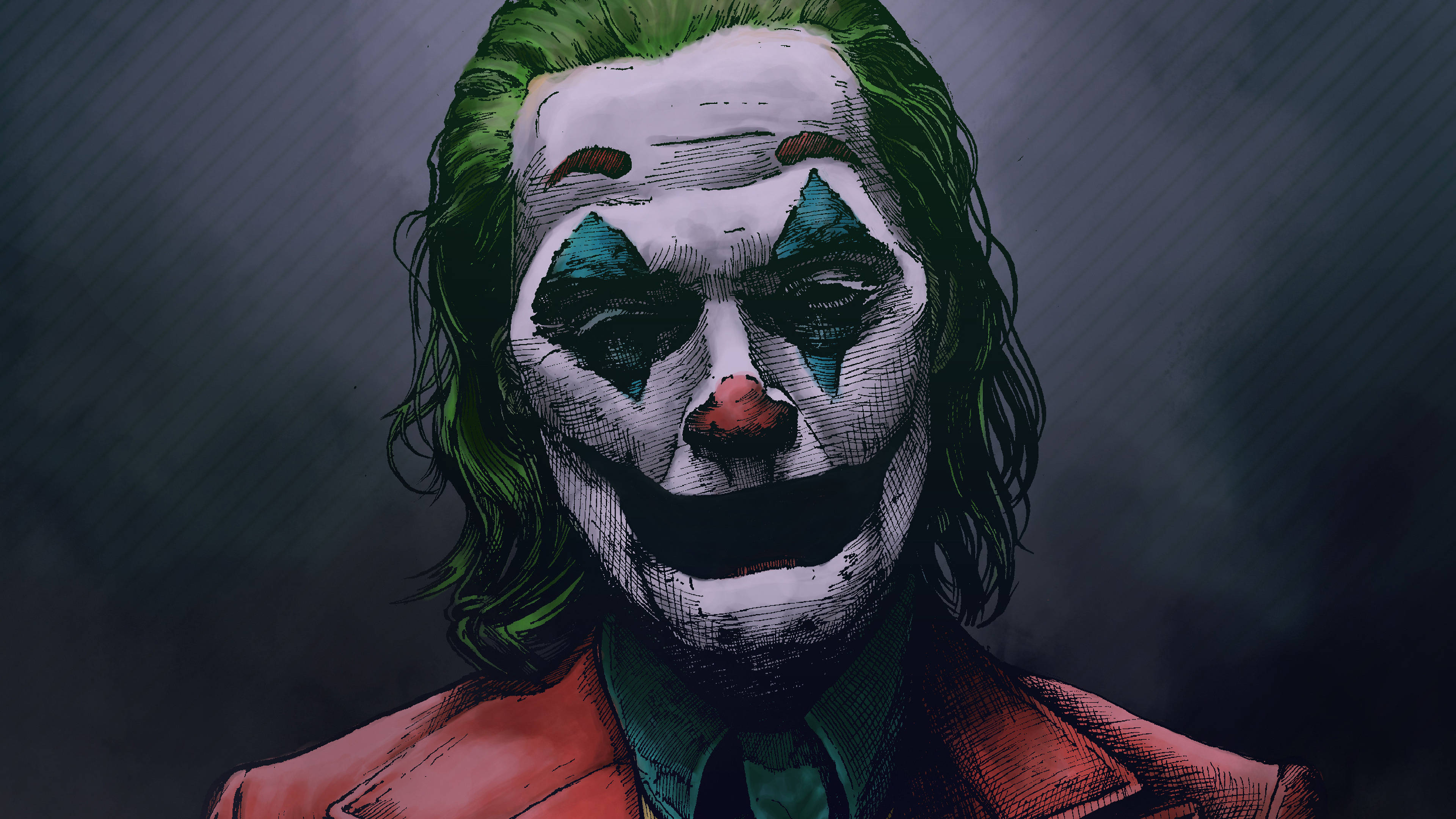 Download Joker Head Shot 4k Ultra Hd Wallpaper 