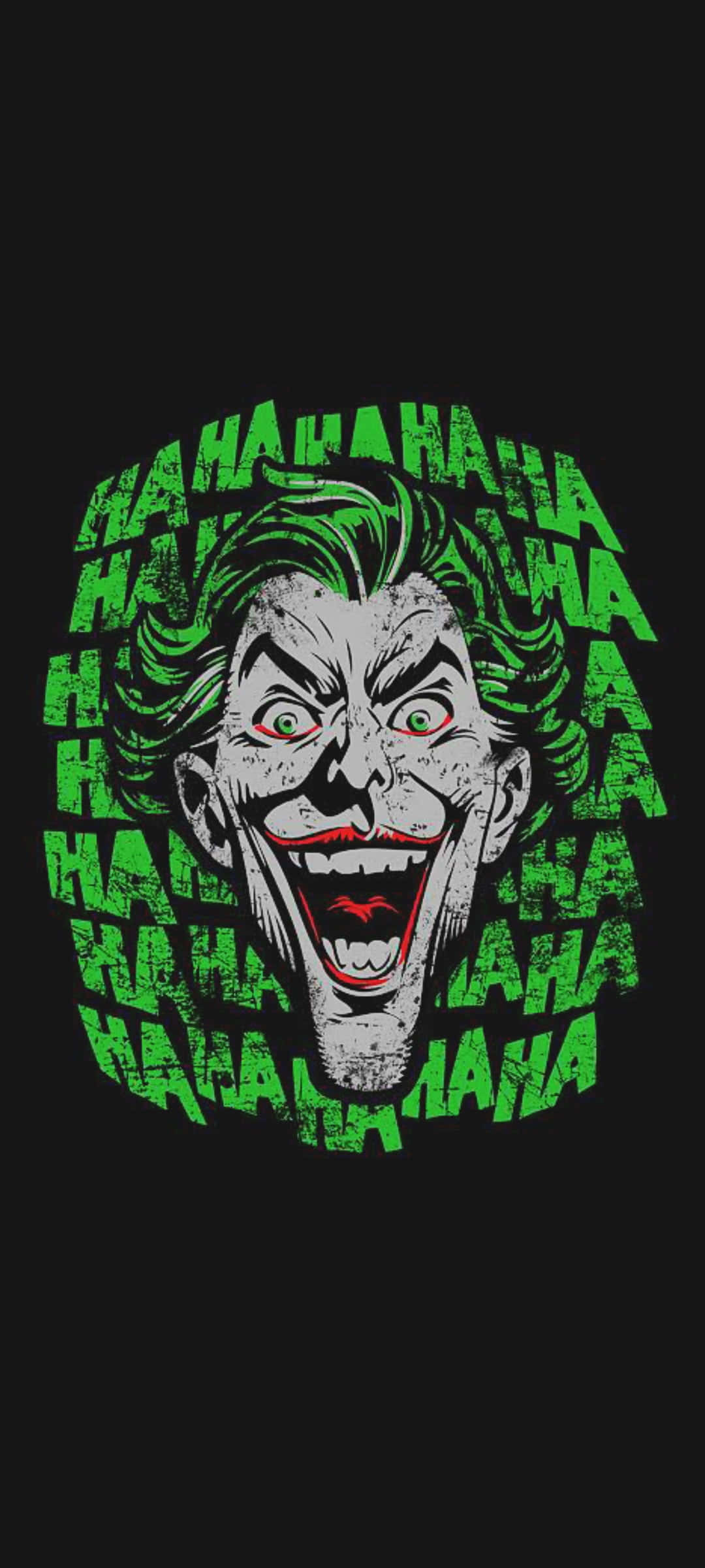 Download Joker Laughing 1080 X 2400 Wallpaper Wallpaper | Wallpapers.com