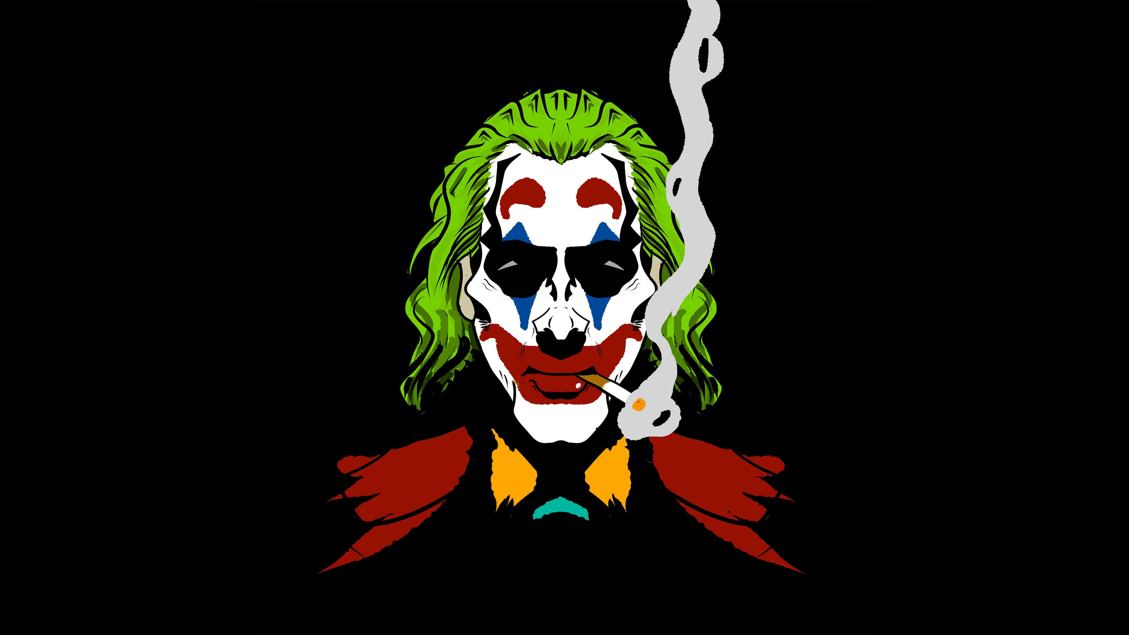 Download Joker Mask Pictures 3840 X 2160 | Wallpapers.com