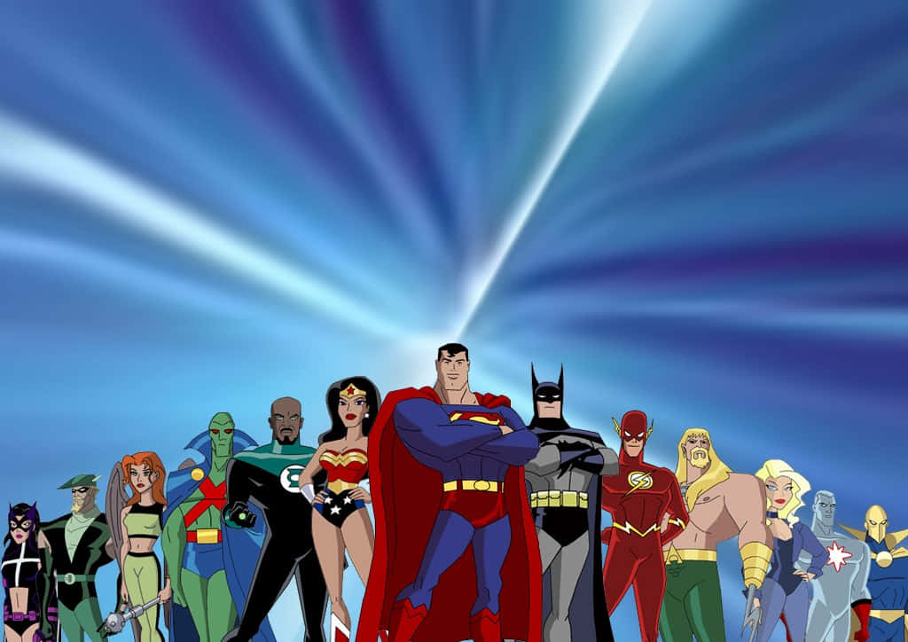 Download Justice League Unlimited 1024 X 724 Wallpaper Wallpaper