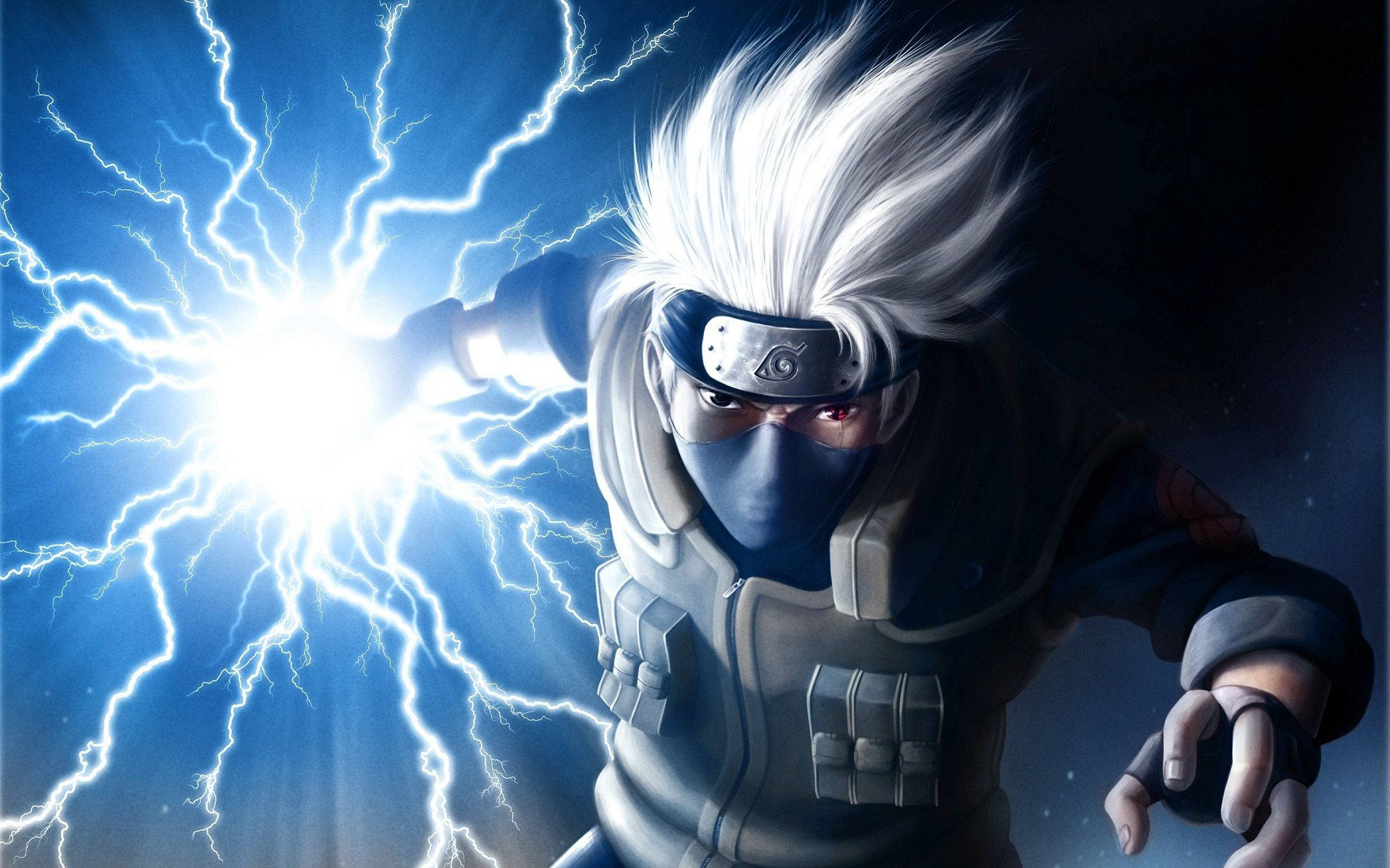 Kakashi Master Of Lightning Ninjutsu Background